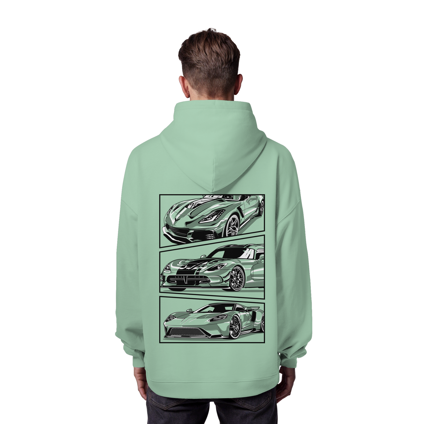 Car - Premium 350 g/m² Oversize Hoodie