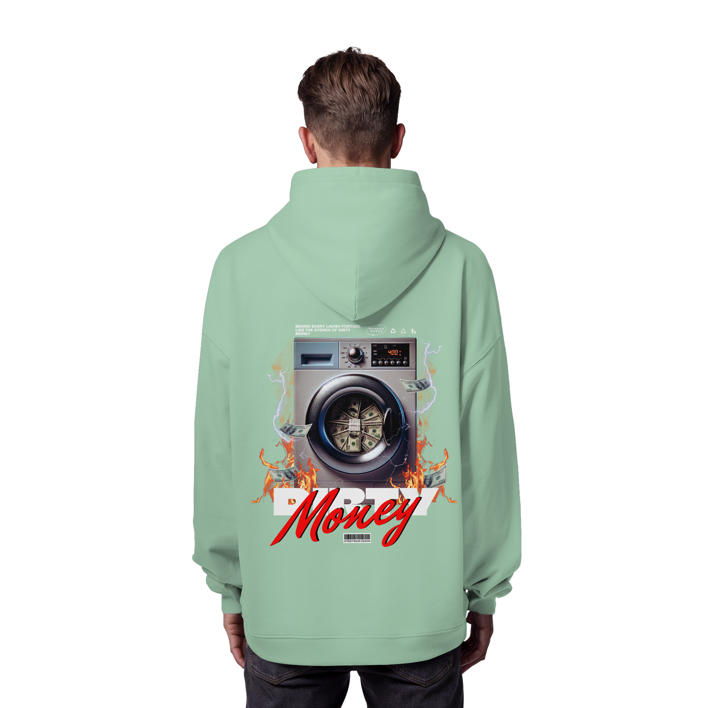 Money - Premium 350 g/m² Oversize Hoodie