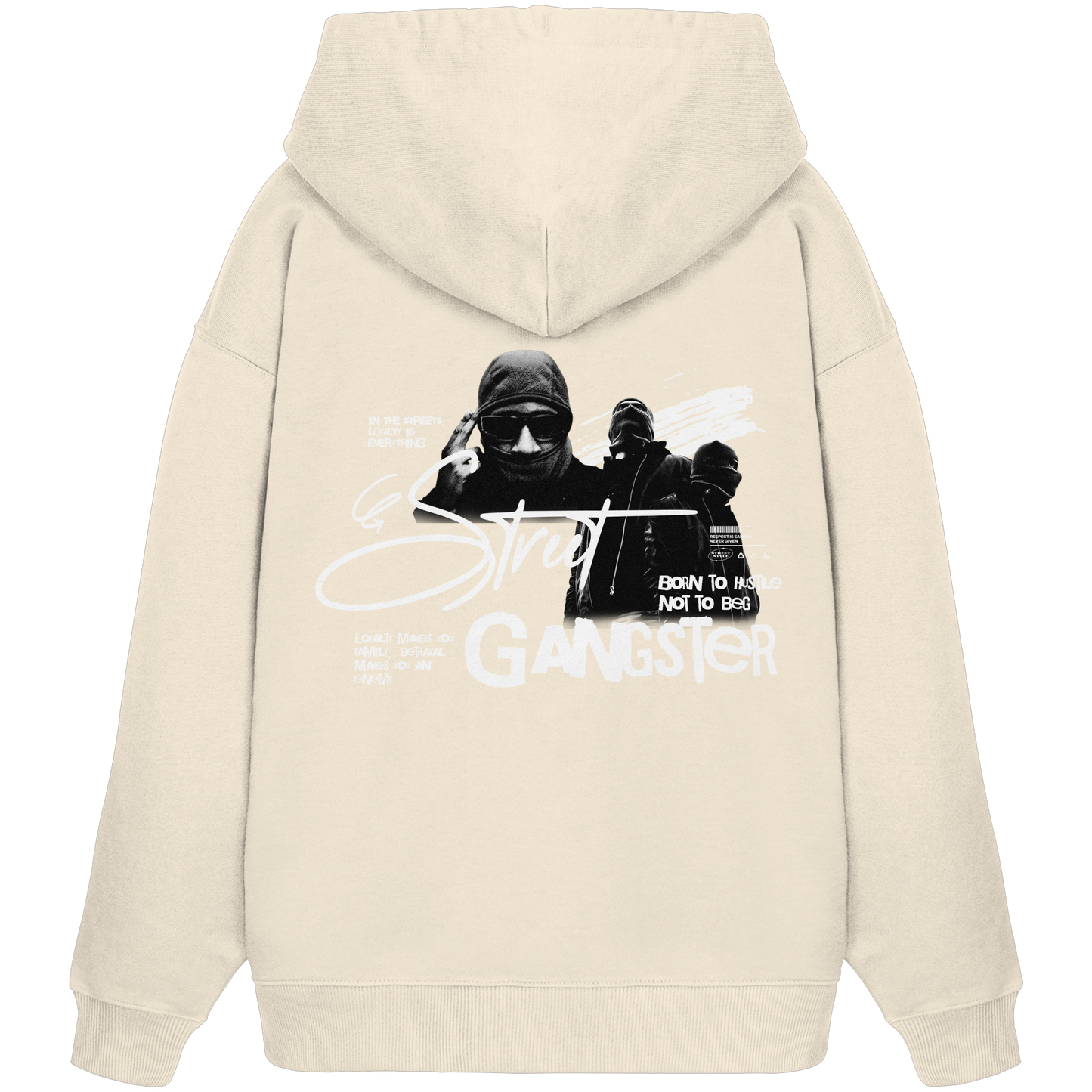 Streetwear -Premium 350 g/m² Oversize Hoodie