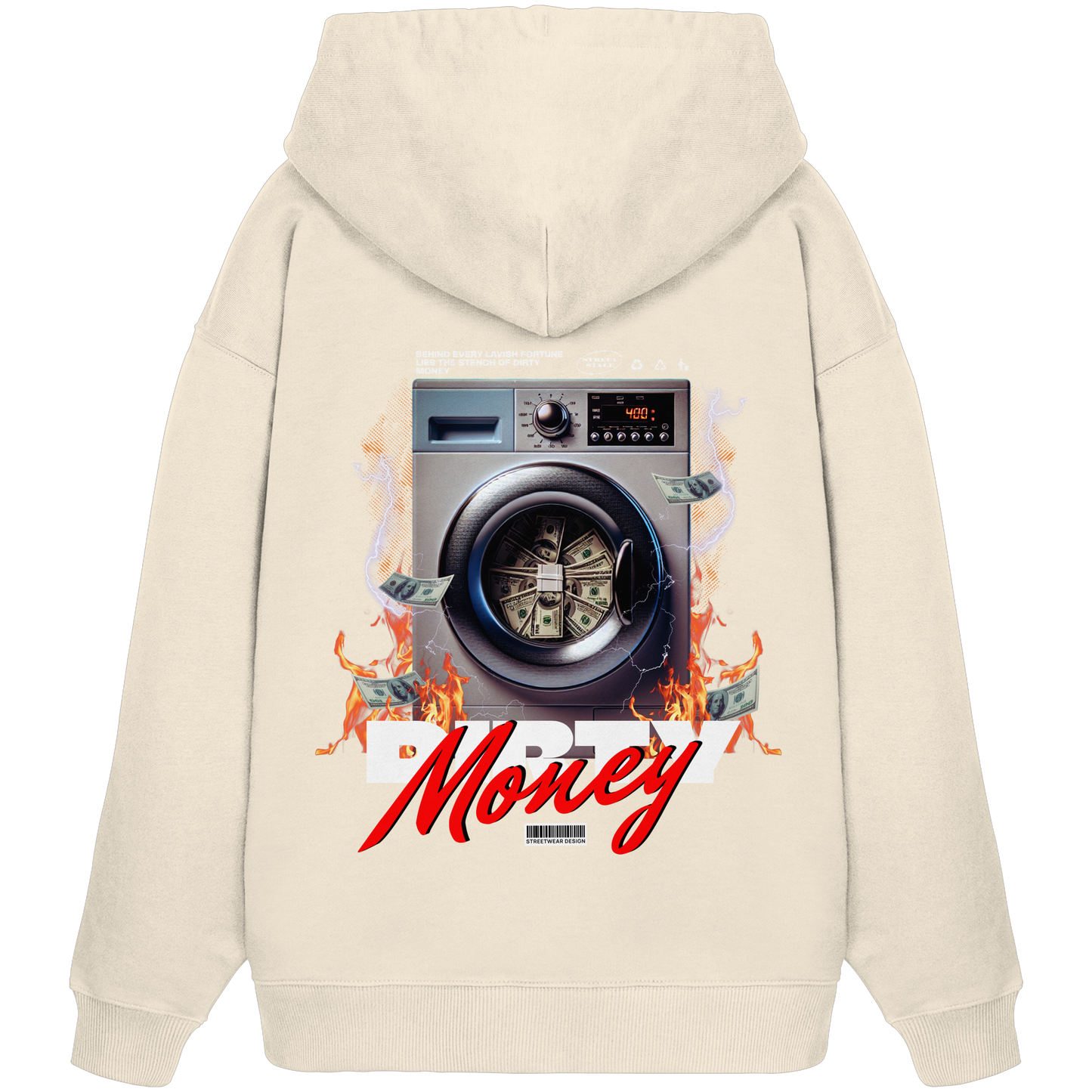 Money - Premium 350 g/m² Oversize Hoodie