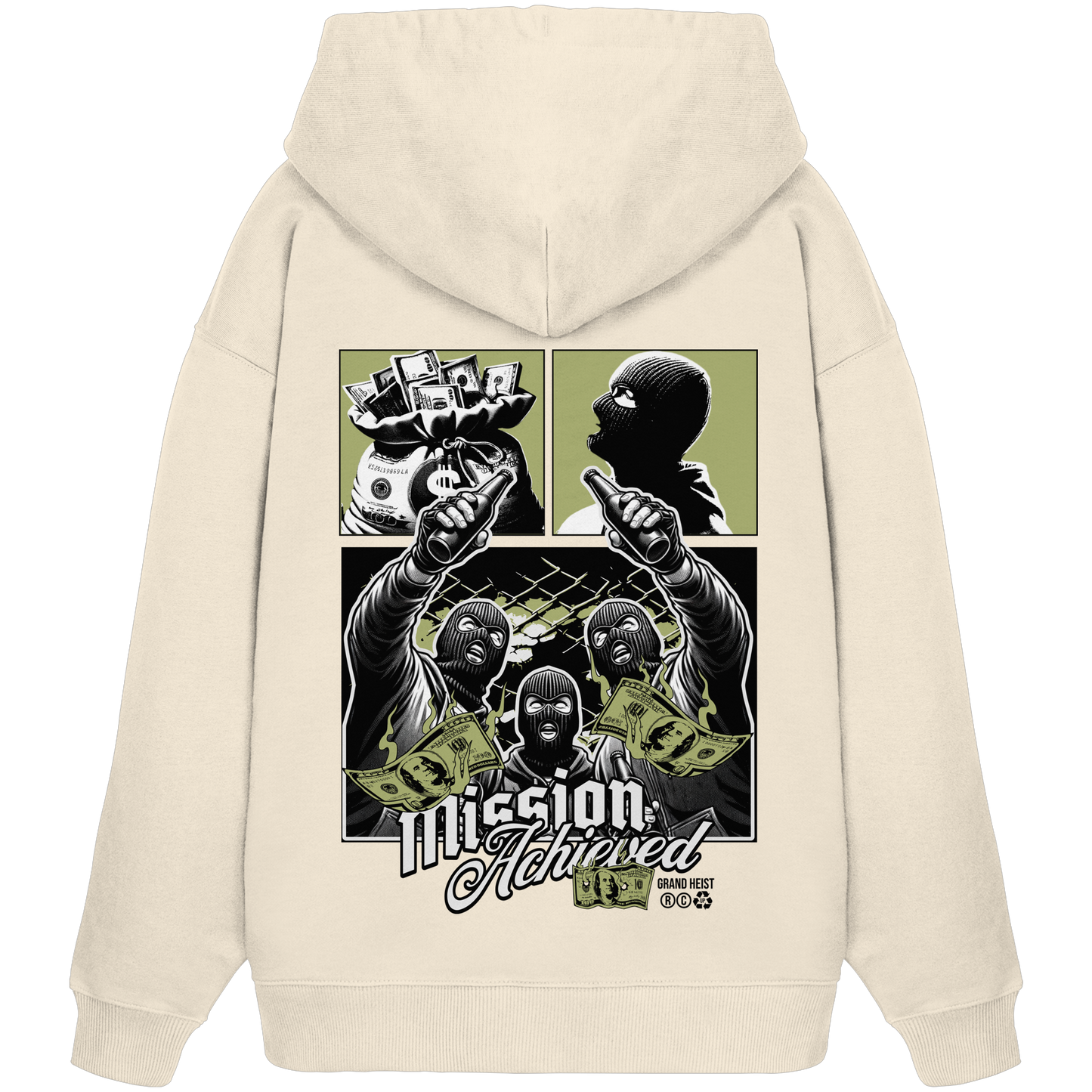 Money - Premium 350g/m² Oversize Hoodie