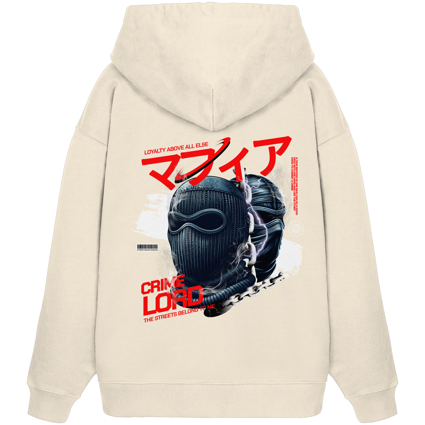 Streetwear - Premium 350 g/m² Oversize Hoodie