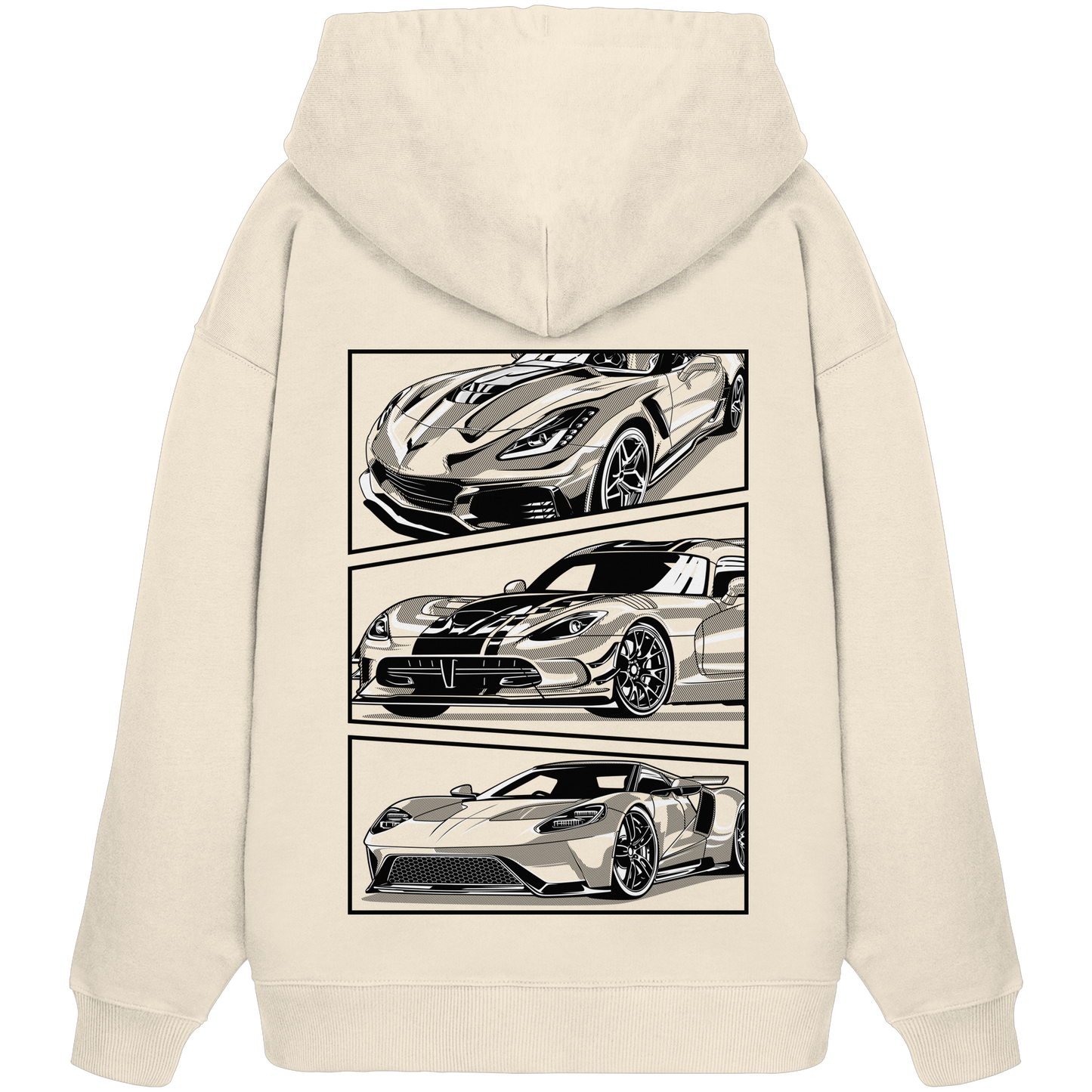 Car - Premium 350 g/m² Oversize Hoodie