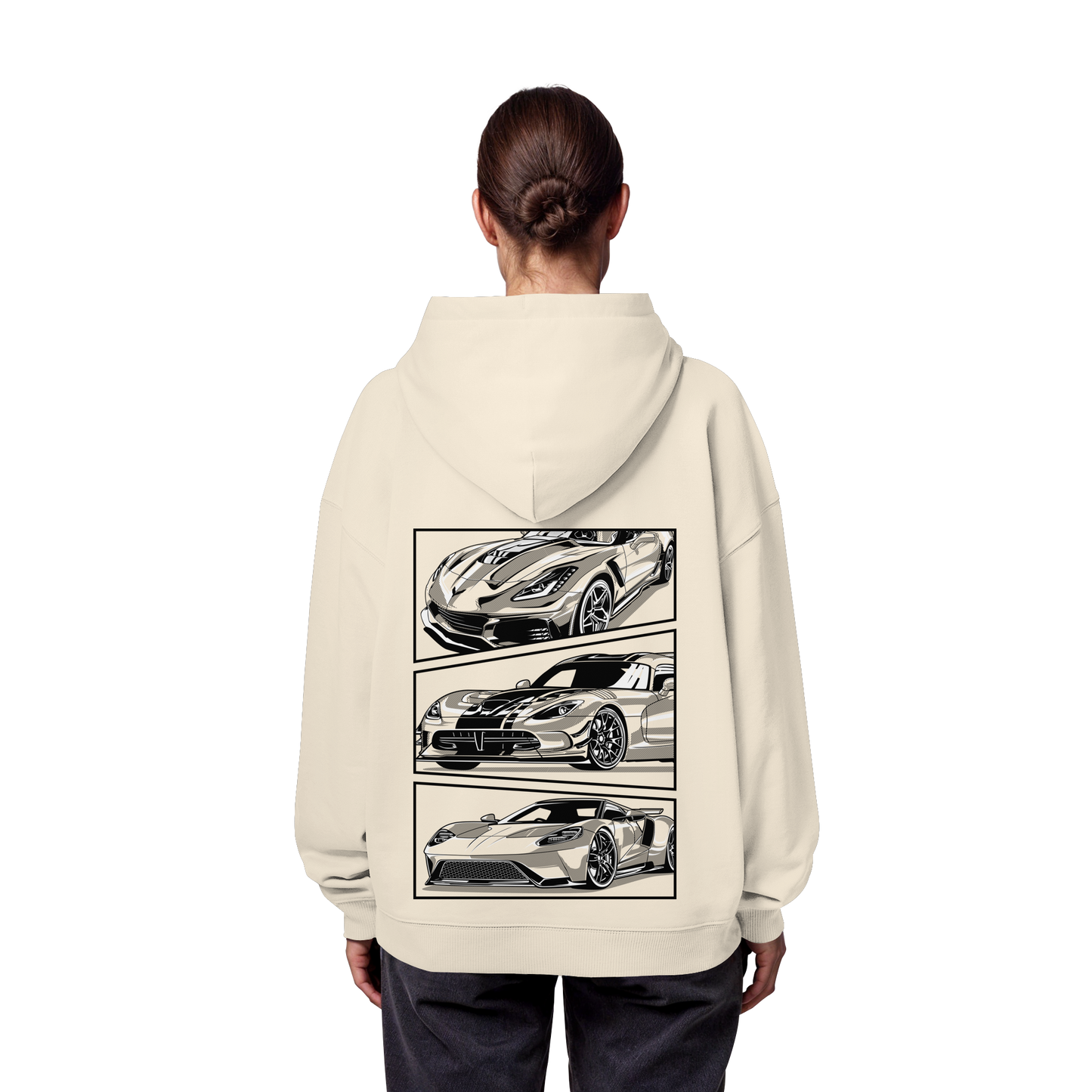 Car - Premium 350 g/m² Oversize Hoodie