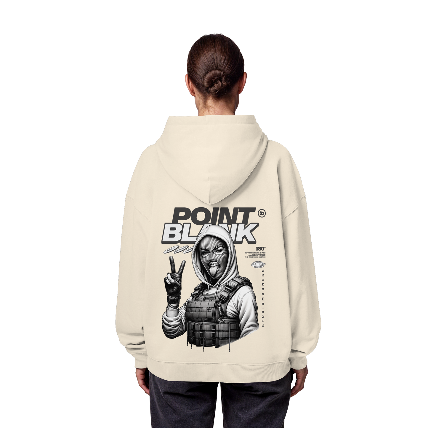 Streetwear - Premium 350 g/m² Oversize Hoodie