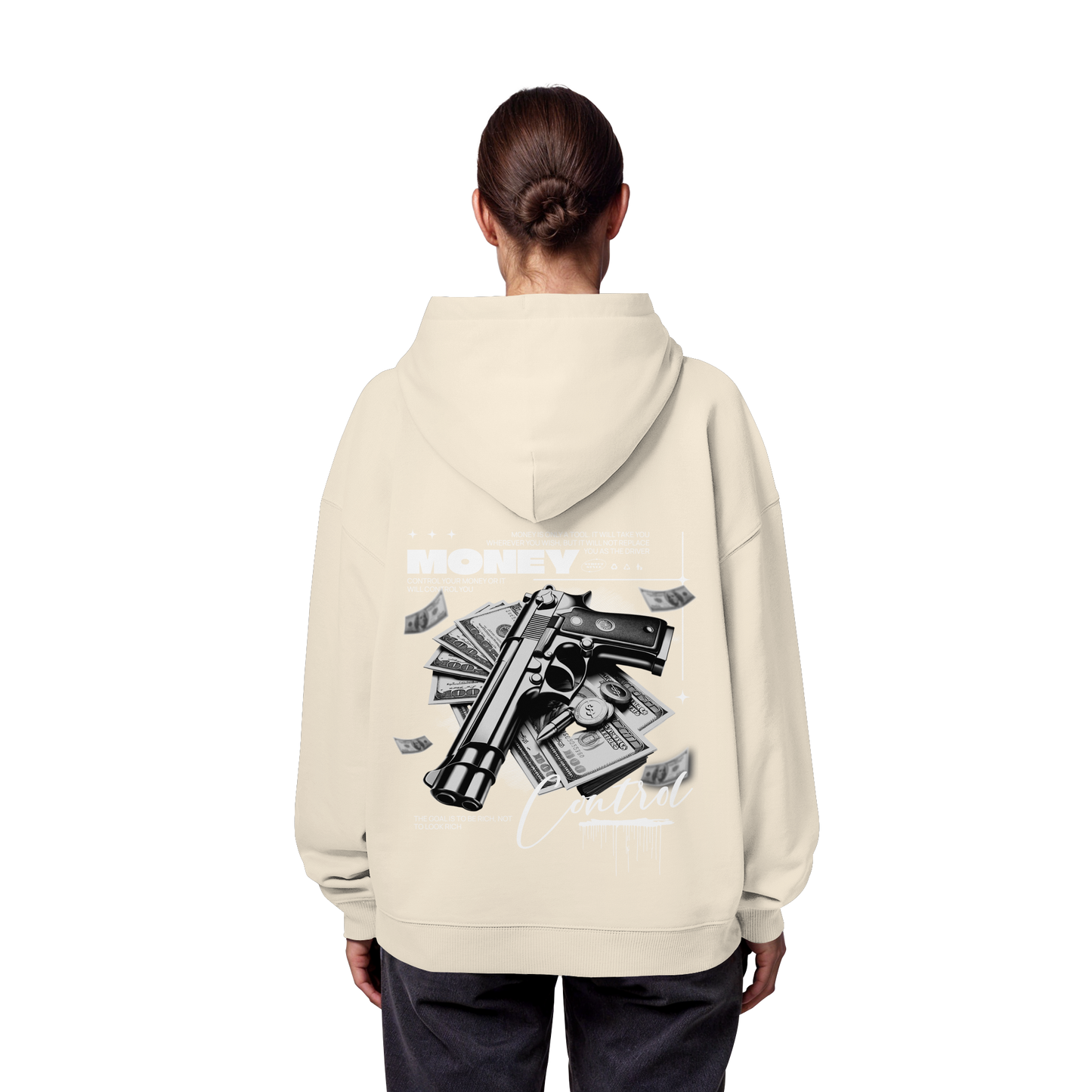 Money - Premium 350 g/m² Oversize Hoodie