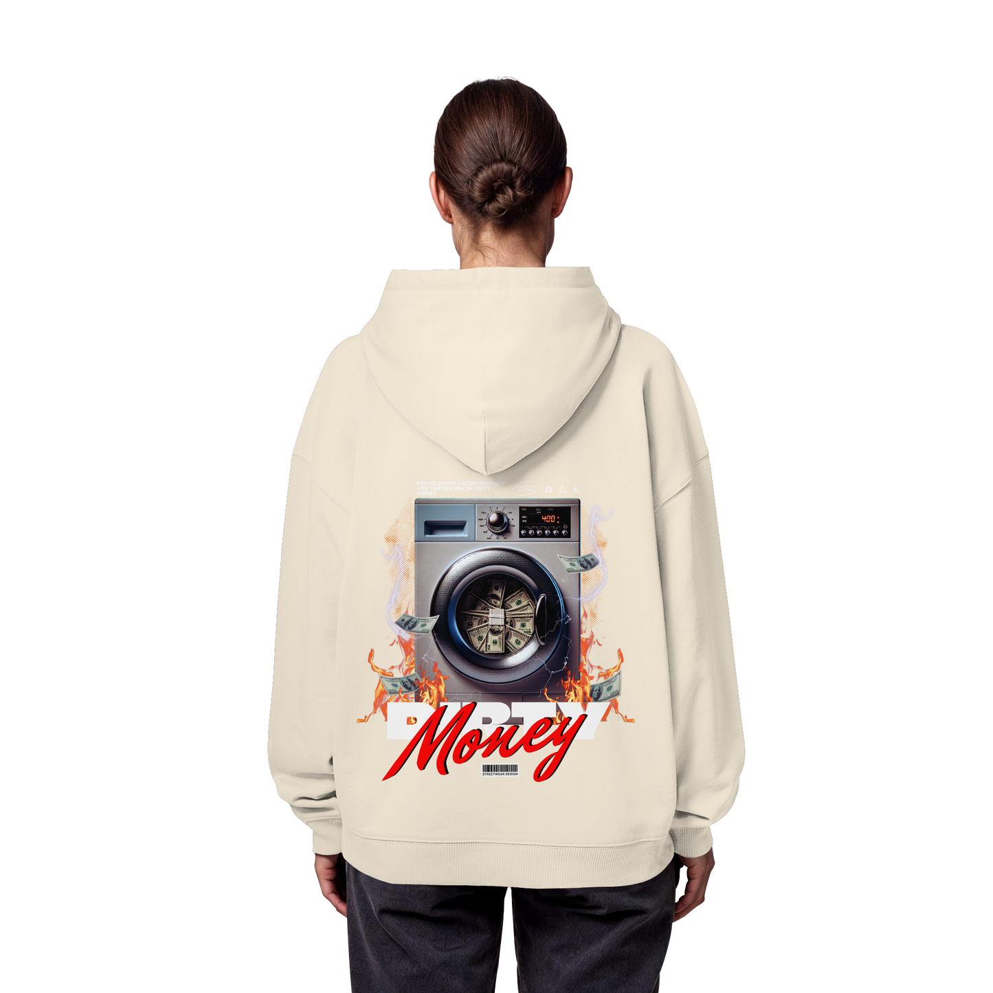 Money - Premium 350 g/m² Oversize Hoodie