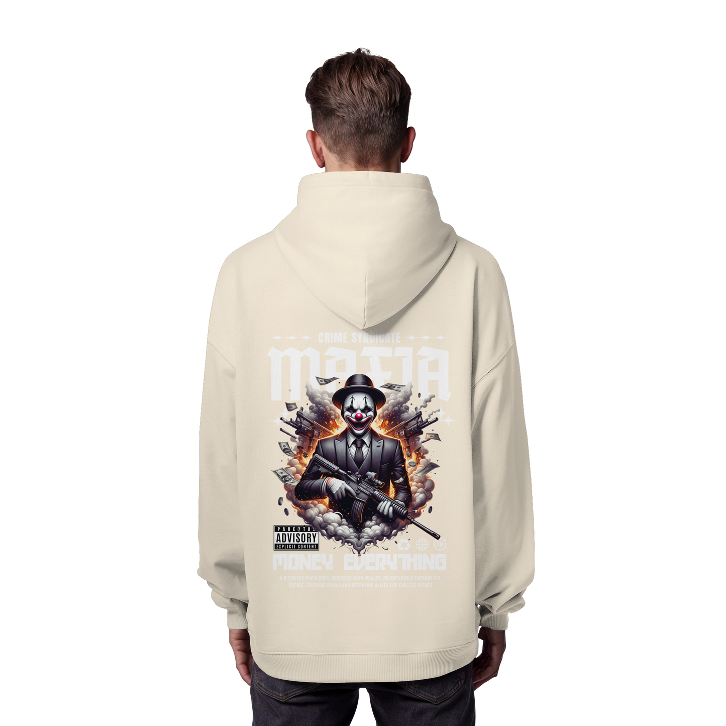 Money - Premium 350 g/m² Oversize Hoodie