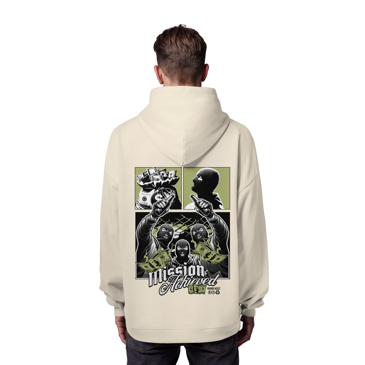 Money - Premium 350g/m² Oversize Hoodie