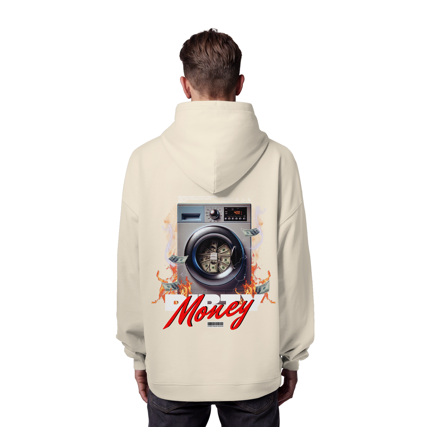 Money - Premium 350 g/m² Oversize Hoodie