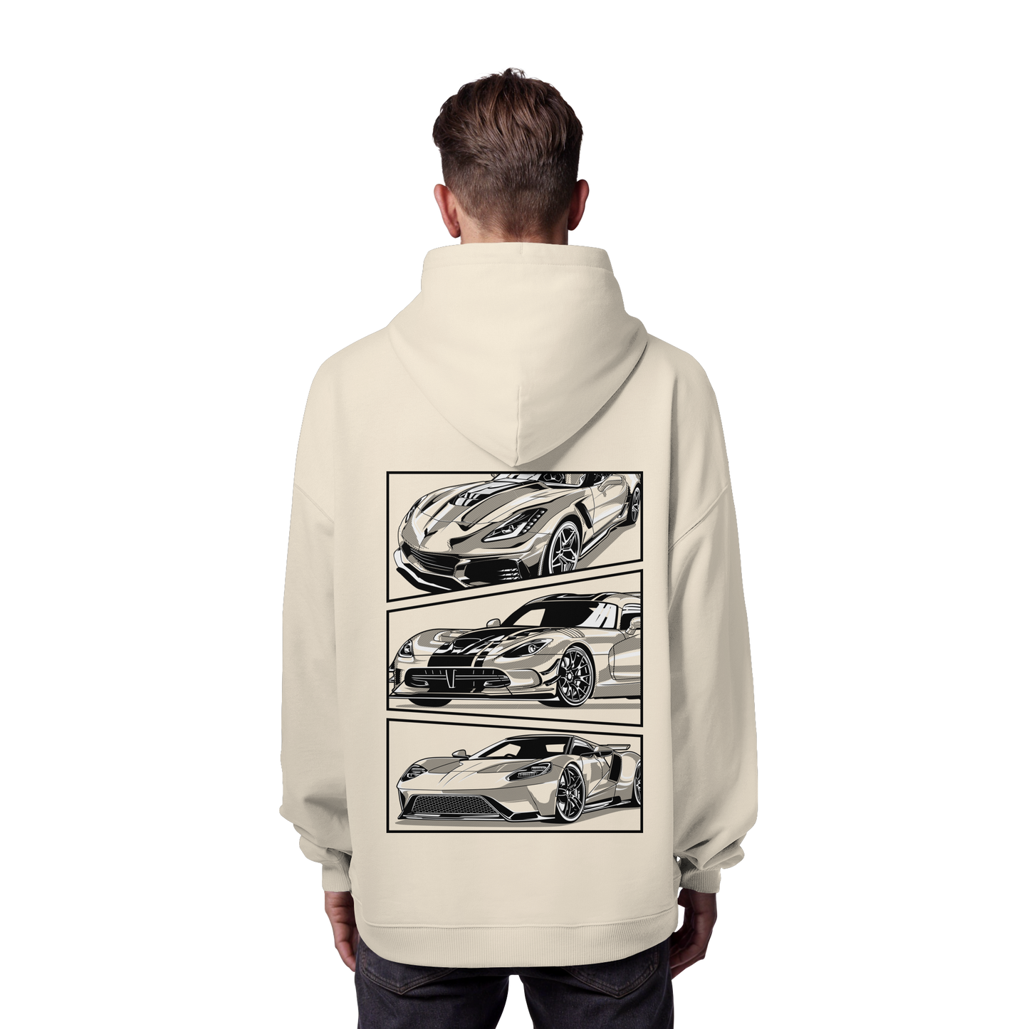 Car - Premium 350 g/m² Oversize Hoodie