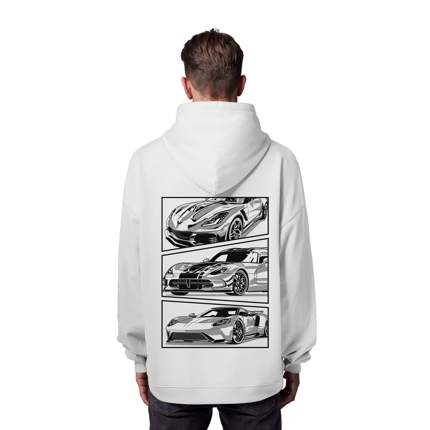 Car - Premium 350 g/m² Oversize Hoodie