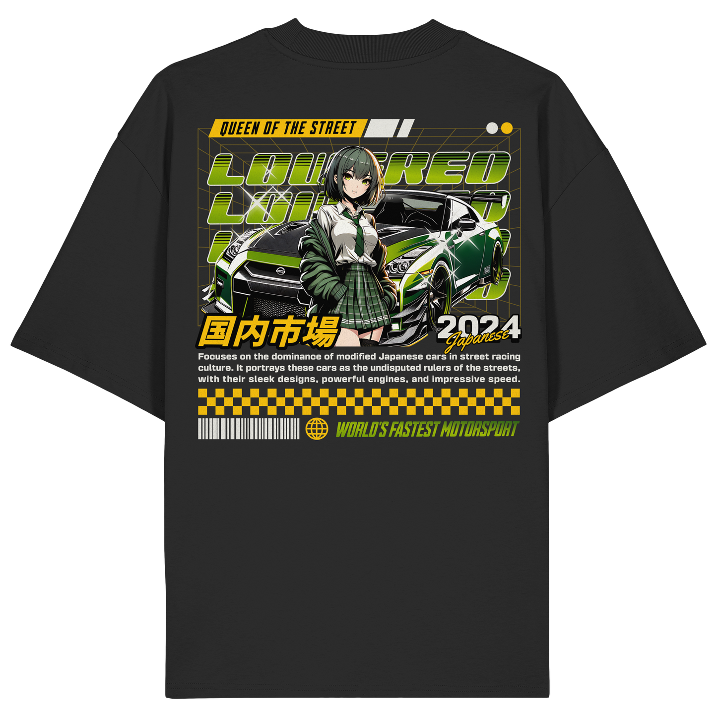 Car - Premium 200g/m² Oversize T-Shirt