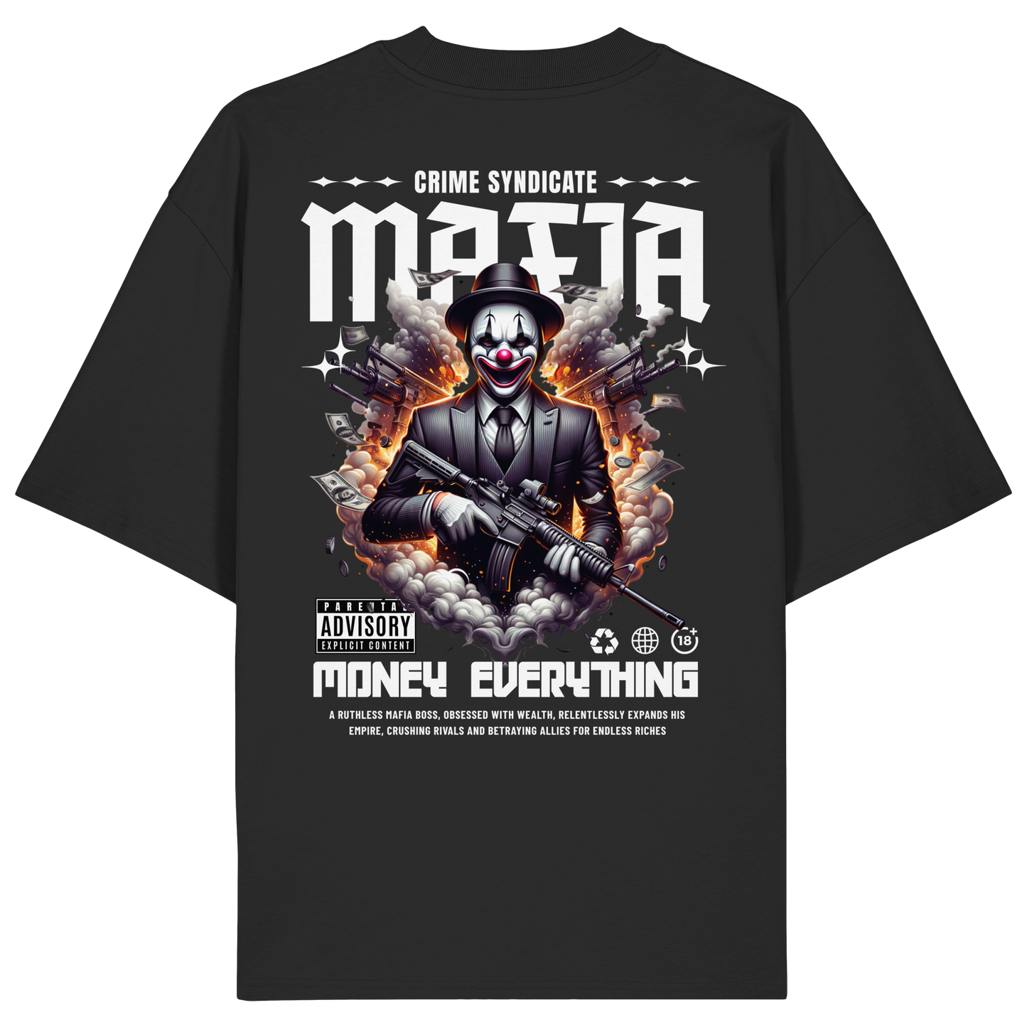 Money - Premium 200g/m² Oversize T-Shirt