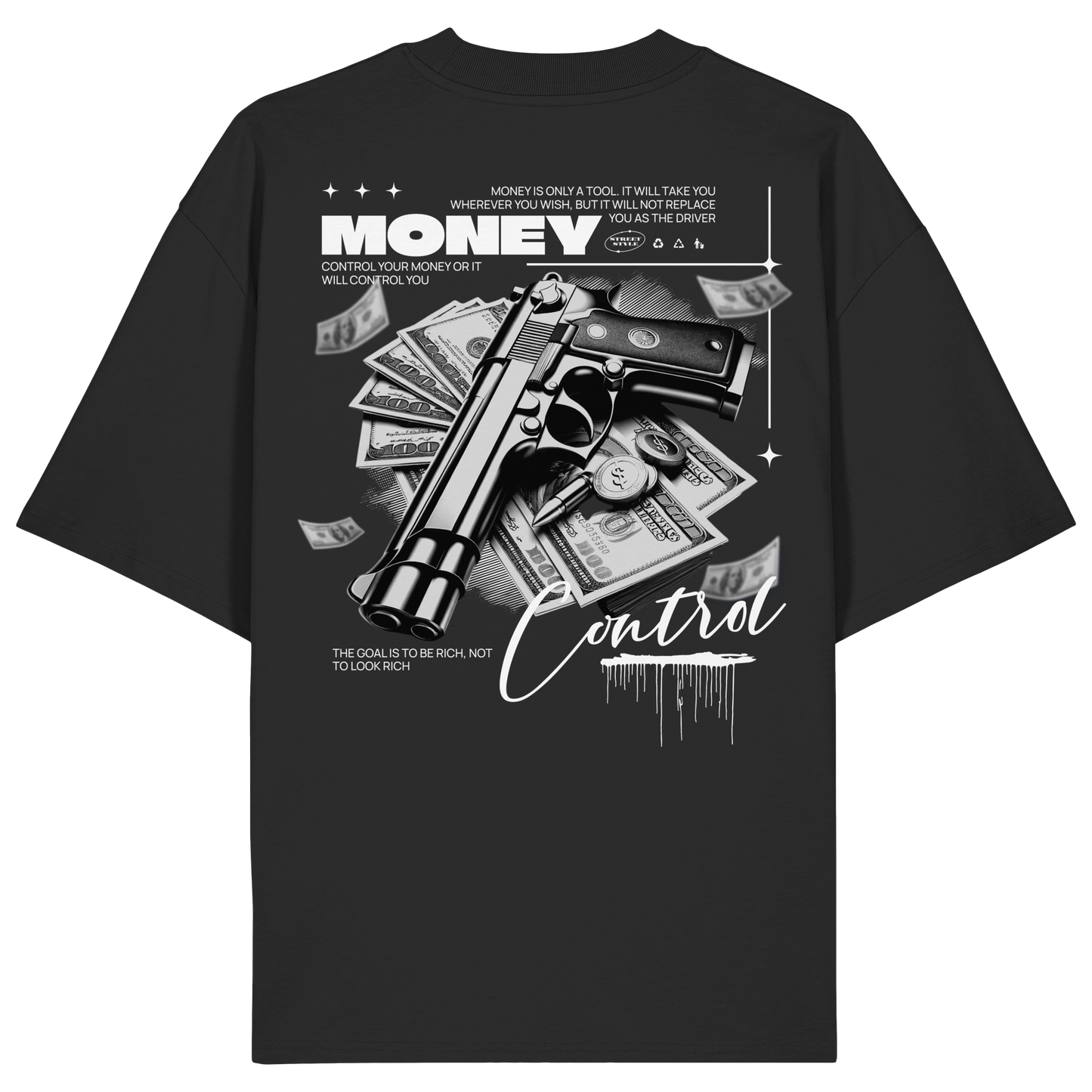 Money - Premium 200g/m² Oversize T-Shirt
