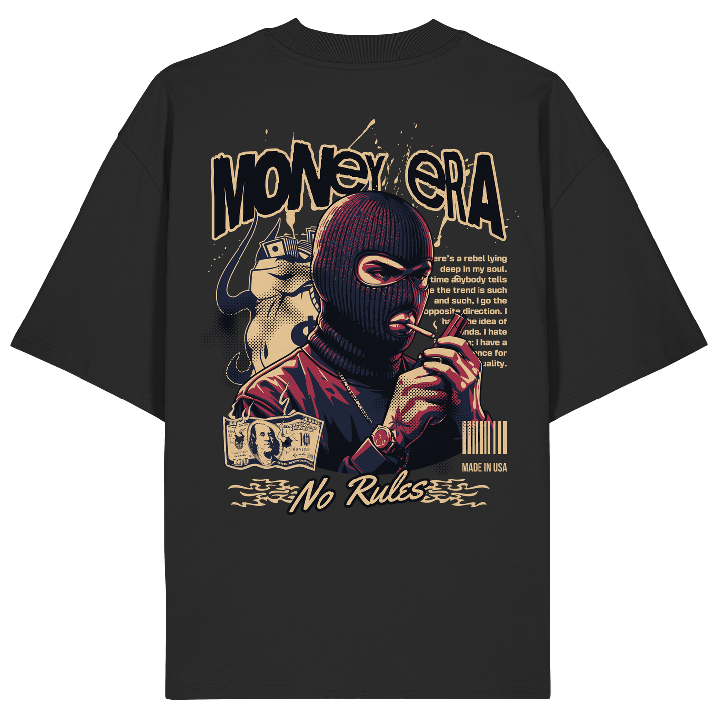 Money - Premium 200g/m² Oversize T-Shirt