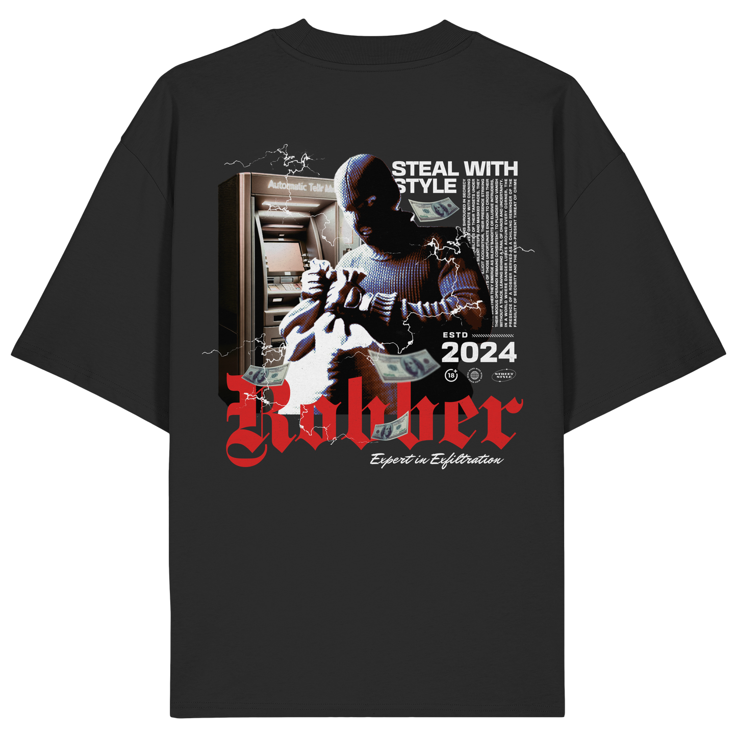 Money - Premium 200g/m² Oversize T-Shirt