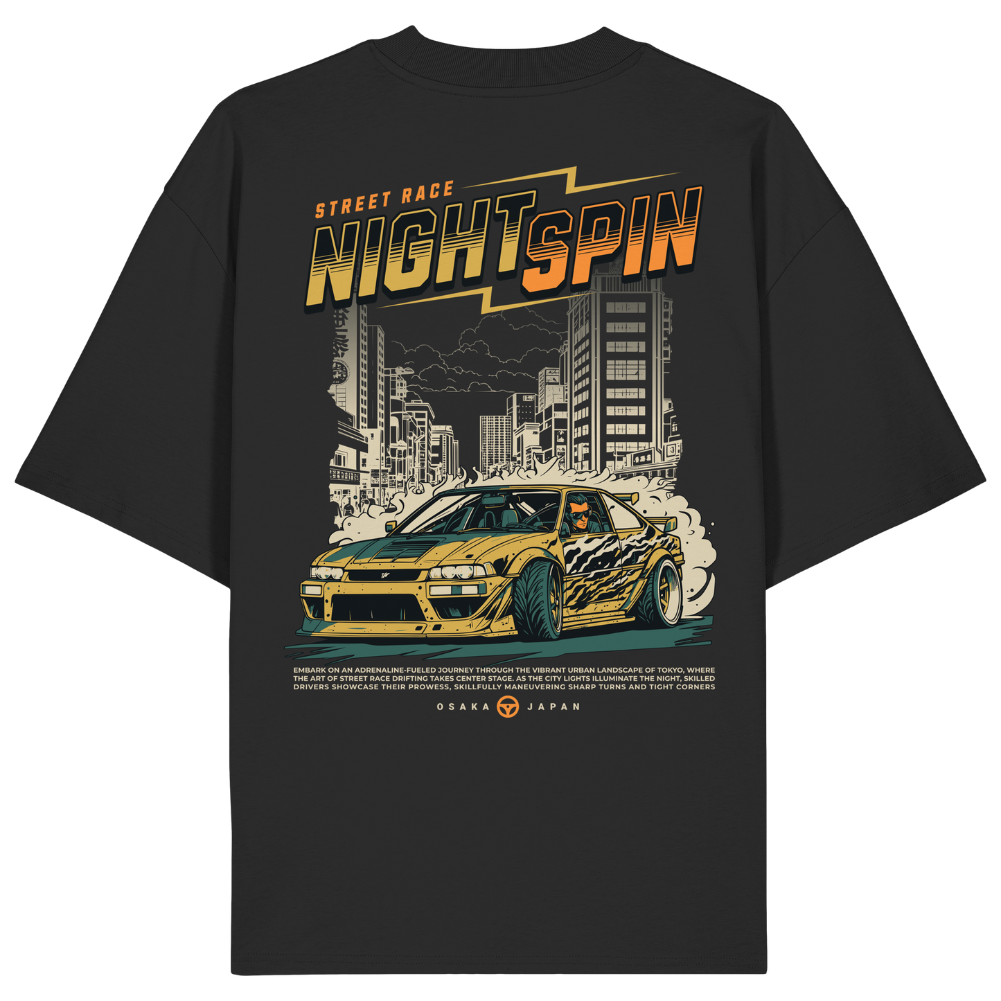 Car - Premium 200g/m² Oversize T-Shirt