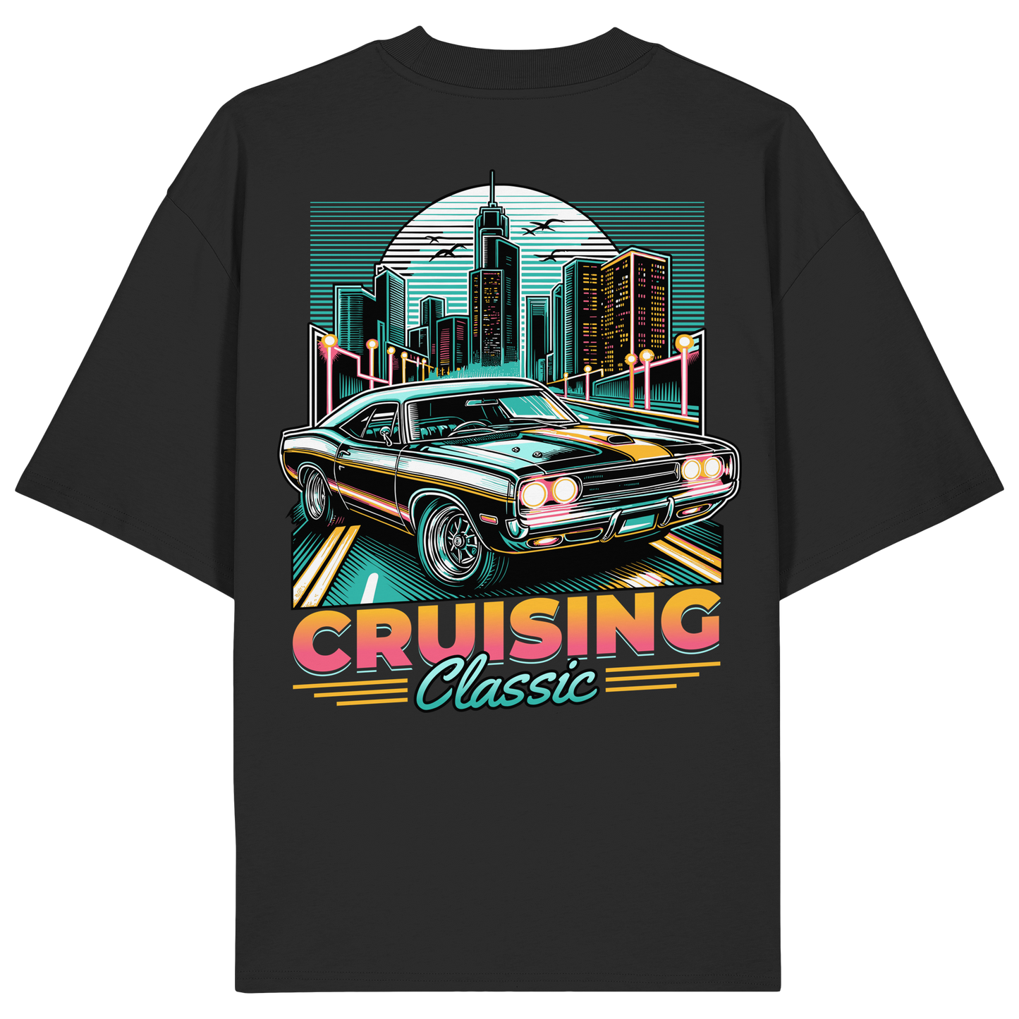 Car - Premium 200g/m² Oversize T-Shirt