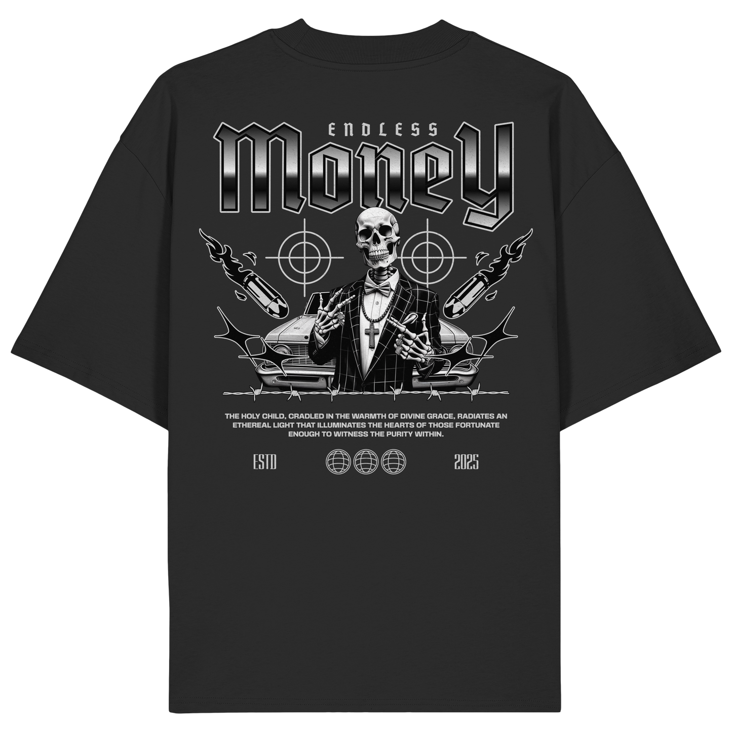 Money - Premium 200g/m² Oversize T-Shirt