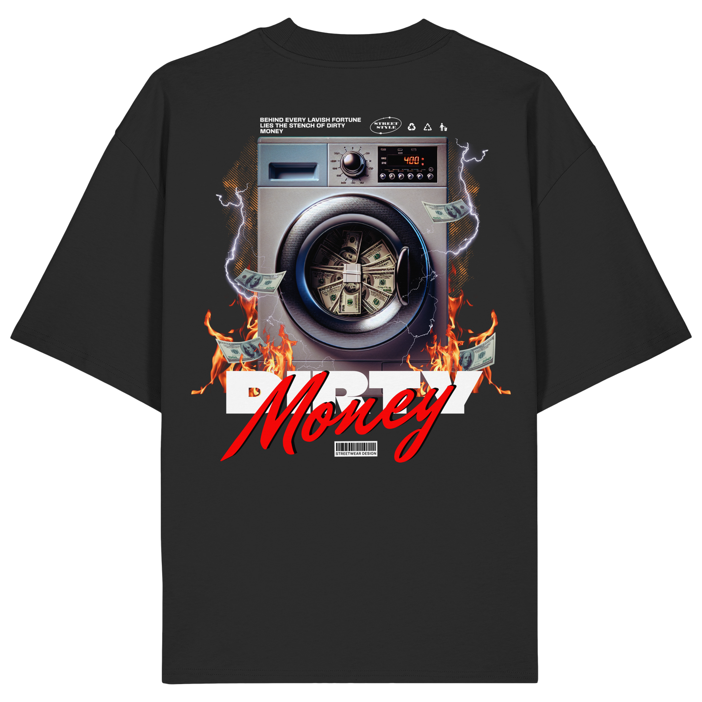 Money - Premium 200g/m² Oversize T-Shirt