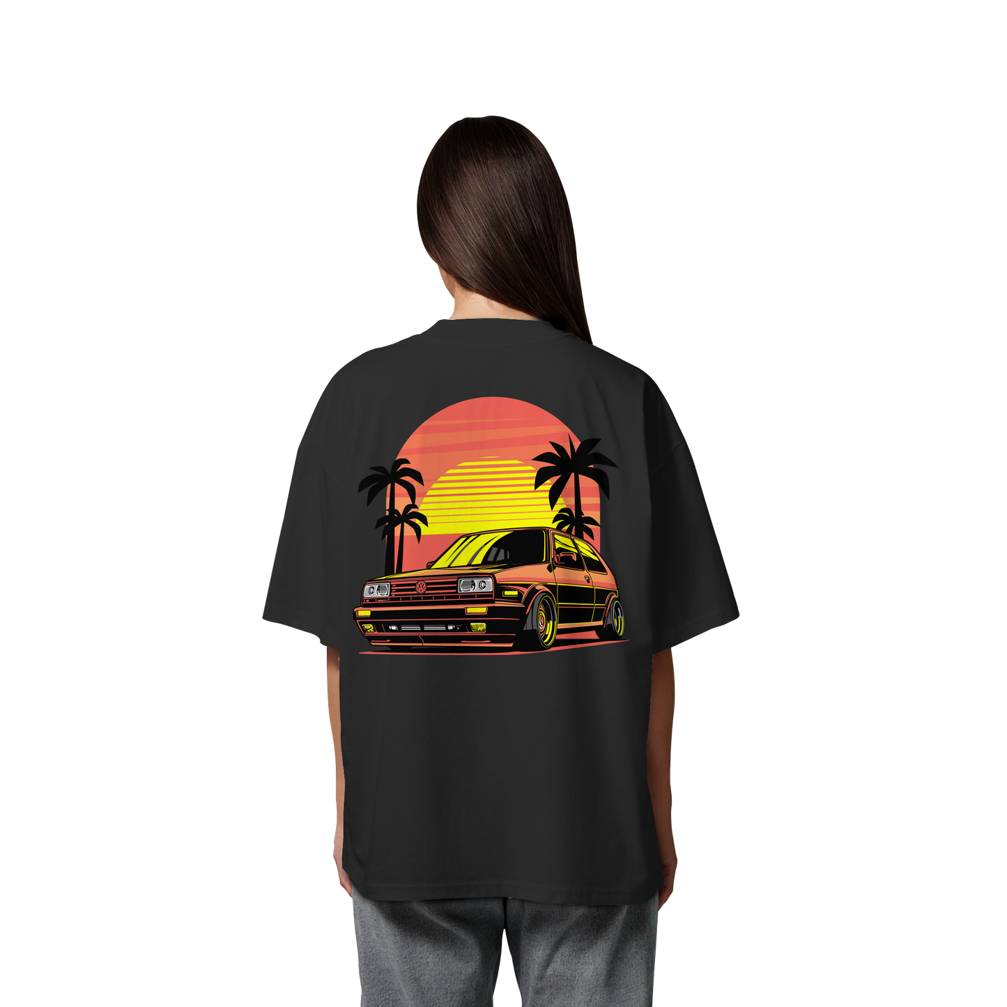 Car - Premium 200g/m² Oversize T-Shirt