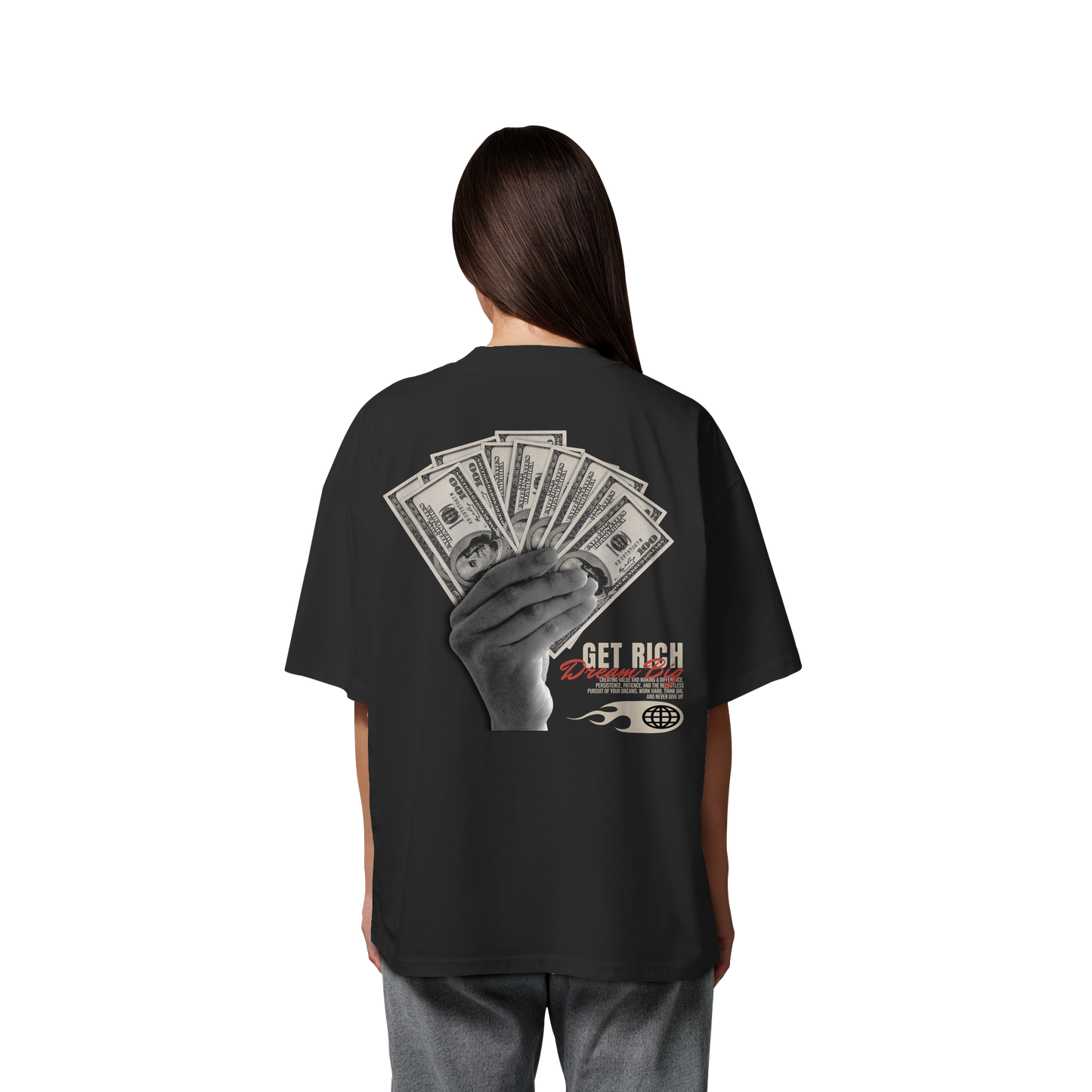 Money - Premium 200g/m² Oversize T-Shirt