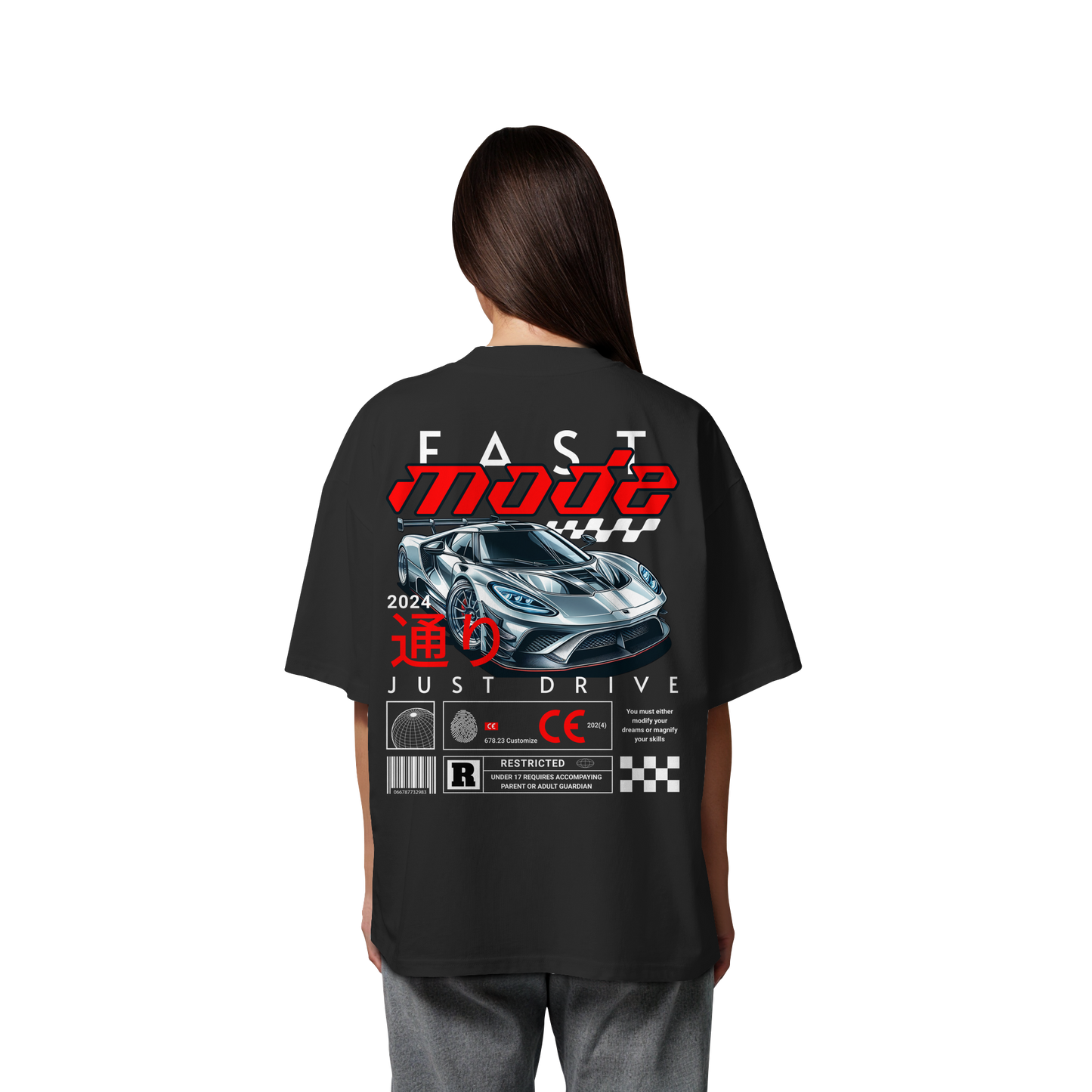 Car - Premium 200g/m² Oversize T-Shirt