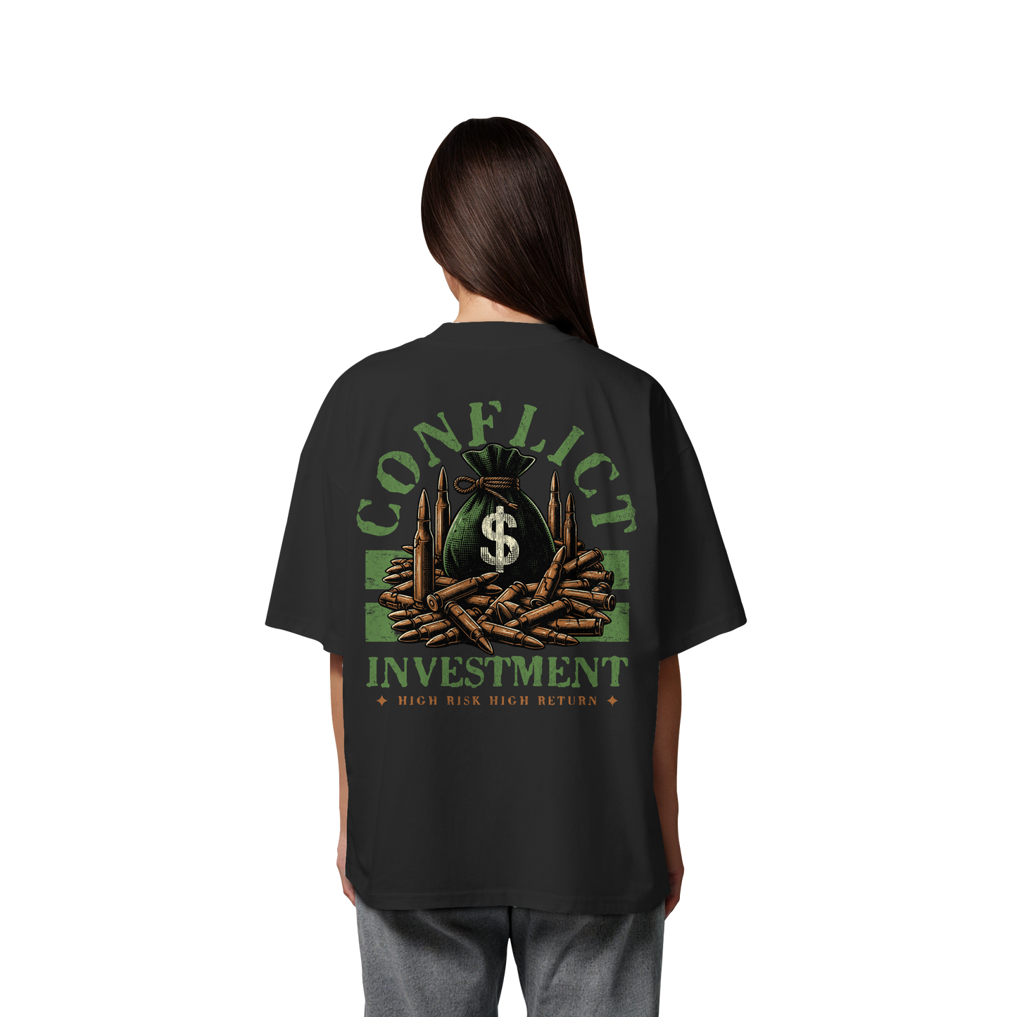 Money - Premium 200g/m² Oversize T-Shirt