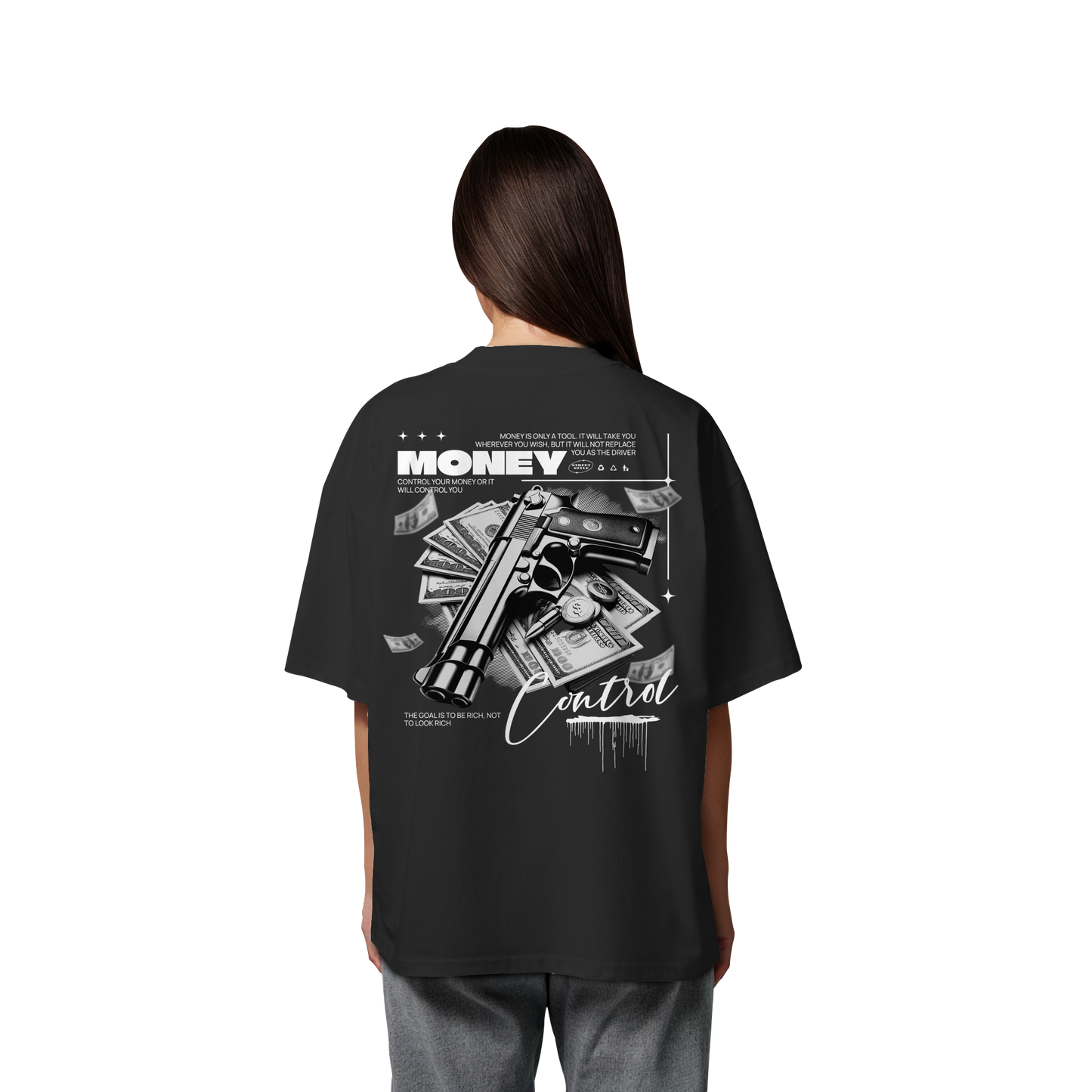 Money - Premium 200g/m² Oversize T-Shirt