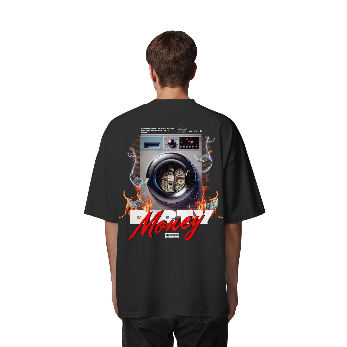 Money - Premium 200g/m² Oversize T-Shirt