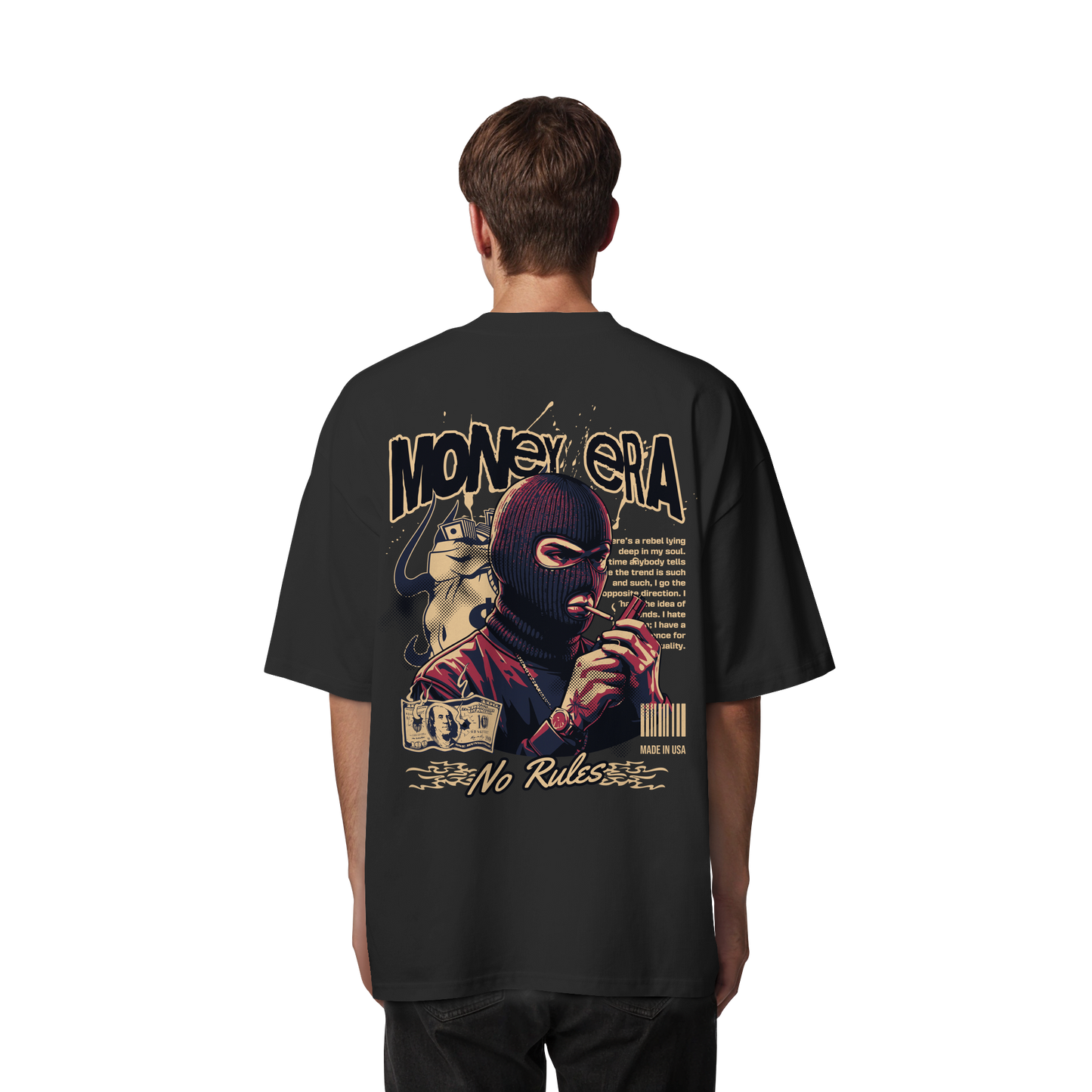 Money - Premium 200g/m² Oversize T-Shirt