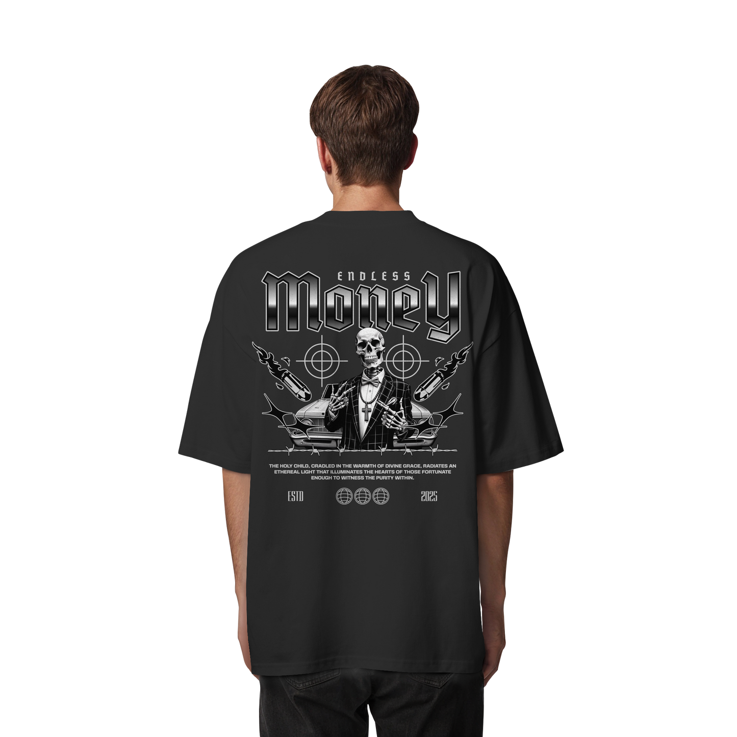 Money - Premium 200g/m² Oversize T-Shirt