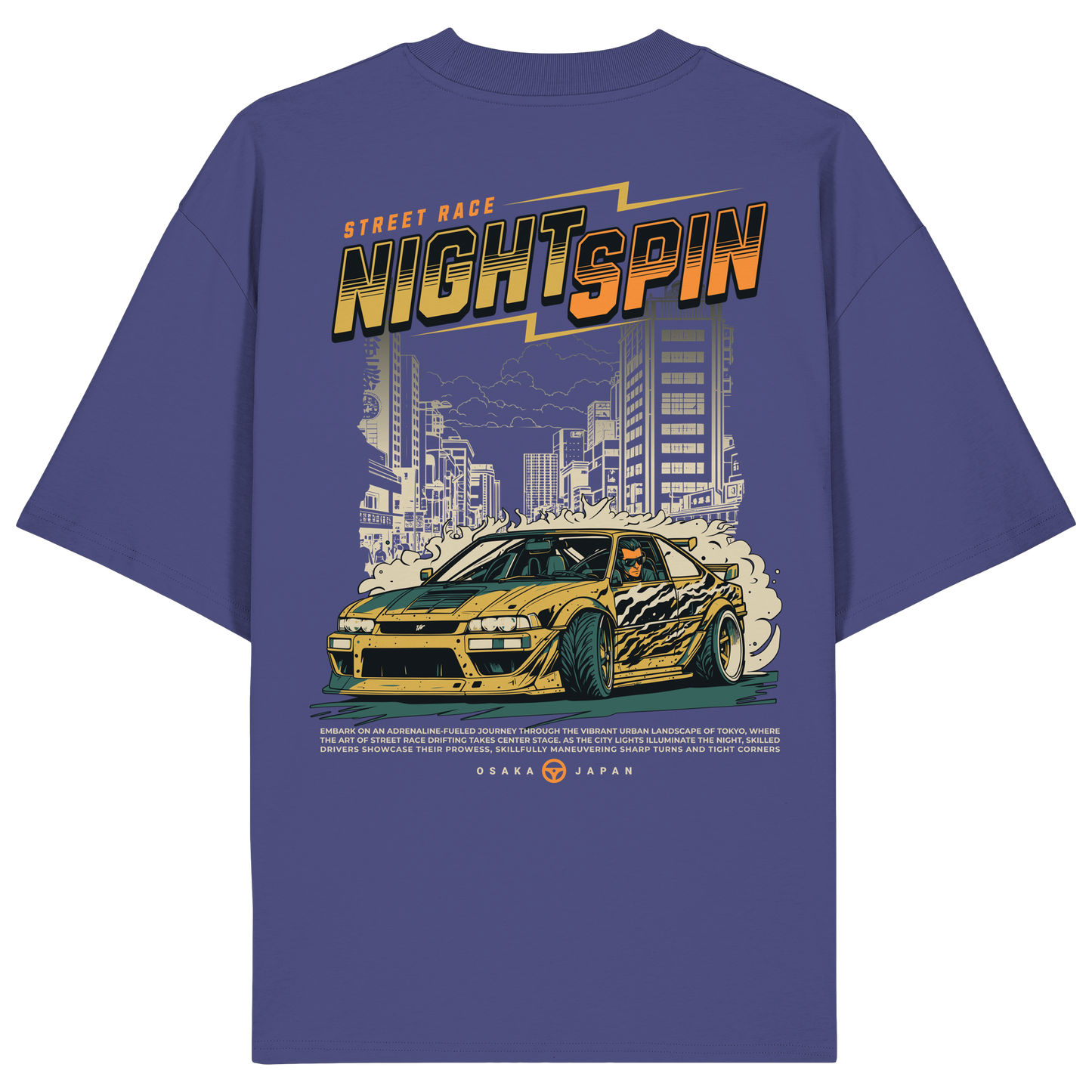 Car - Premium 200g/m² Oversize T-Shirt