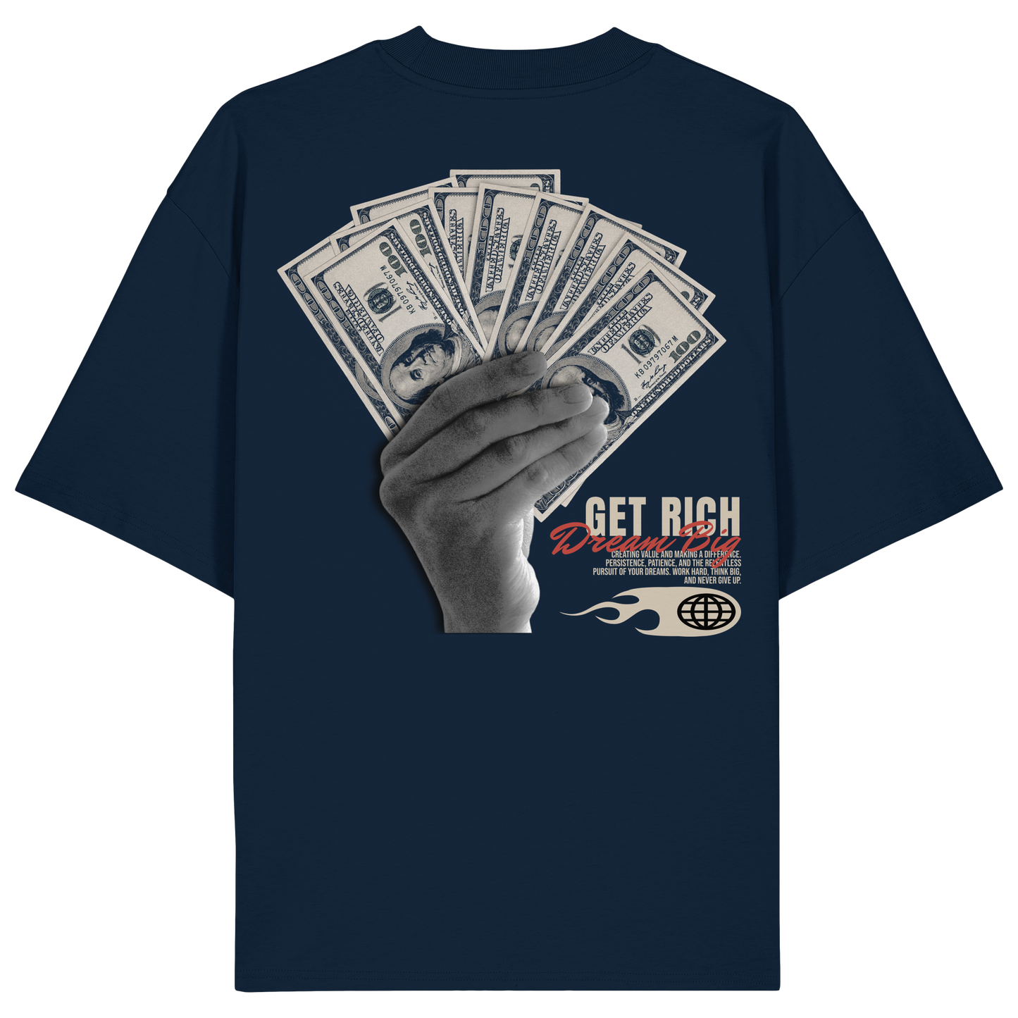 Money - Premium 200g/m² Oversize T-Shirt