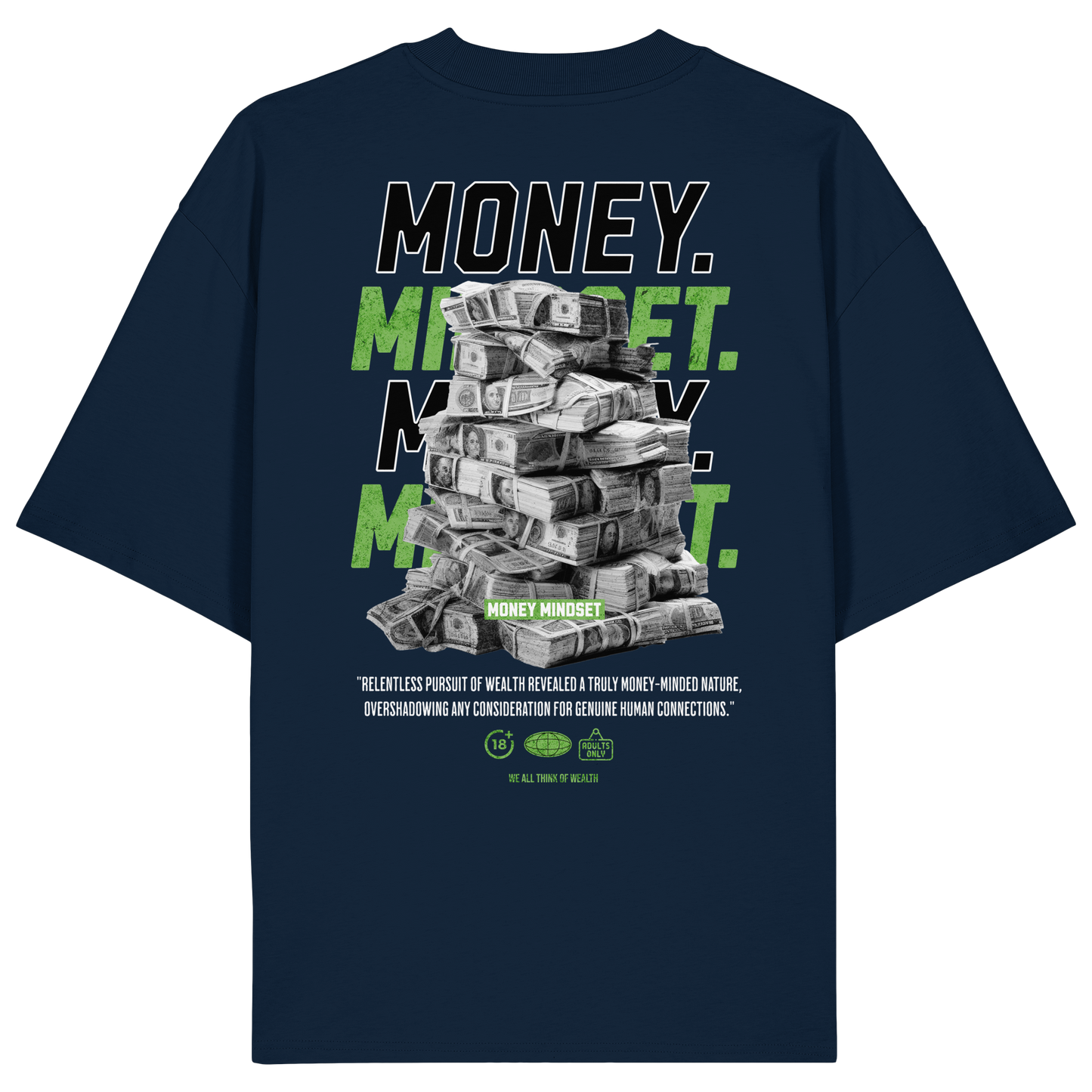 Money - Premium 200g/m² Oversize T-Shirt