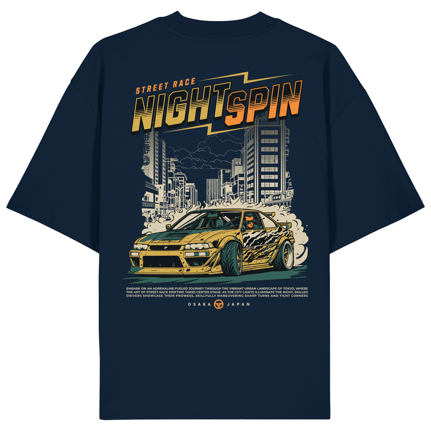 Car - Premium 200g/m² Oversize T-Shirt