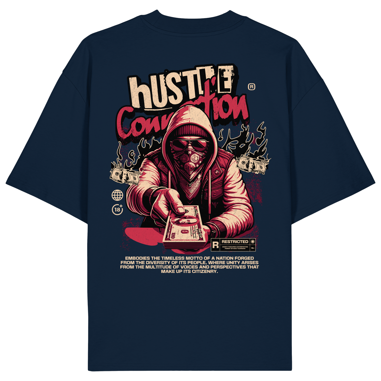 Money - Premium 200g/m² Oversize T-Shirt