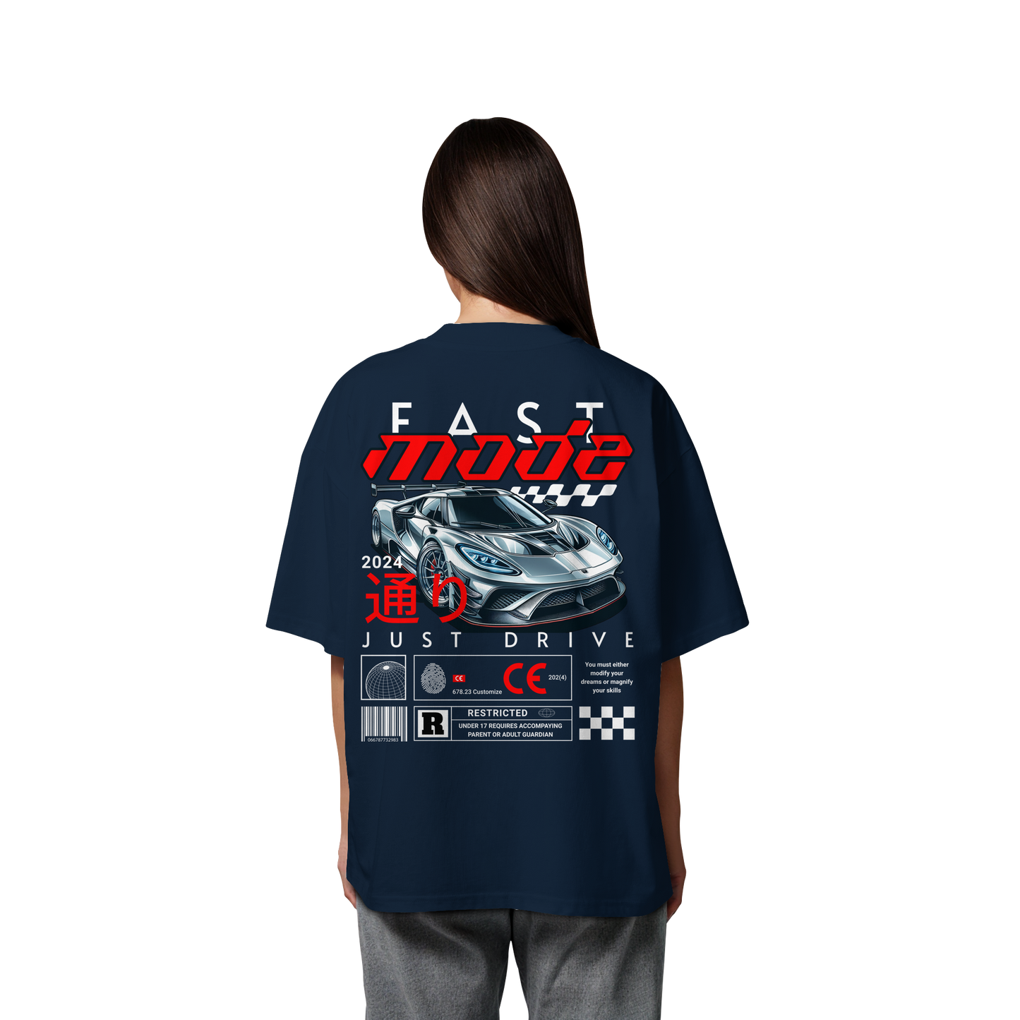 Car - Premium 200g/m² Oversize T-Shirt