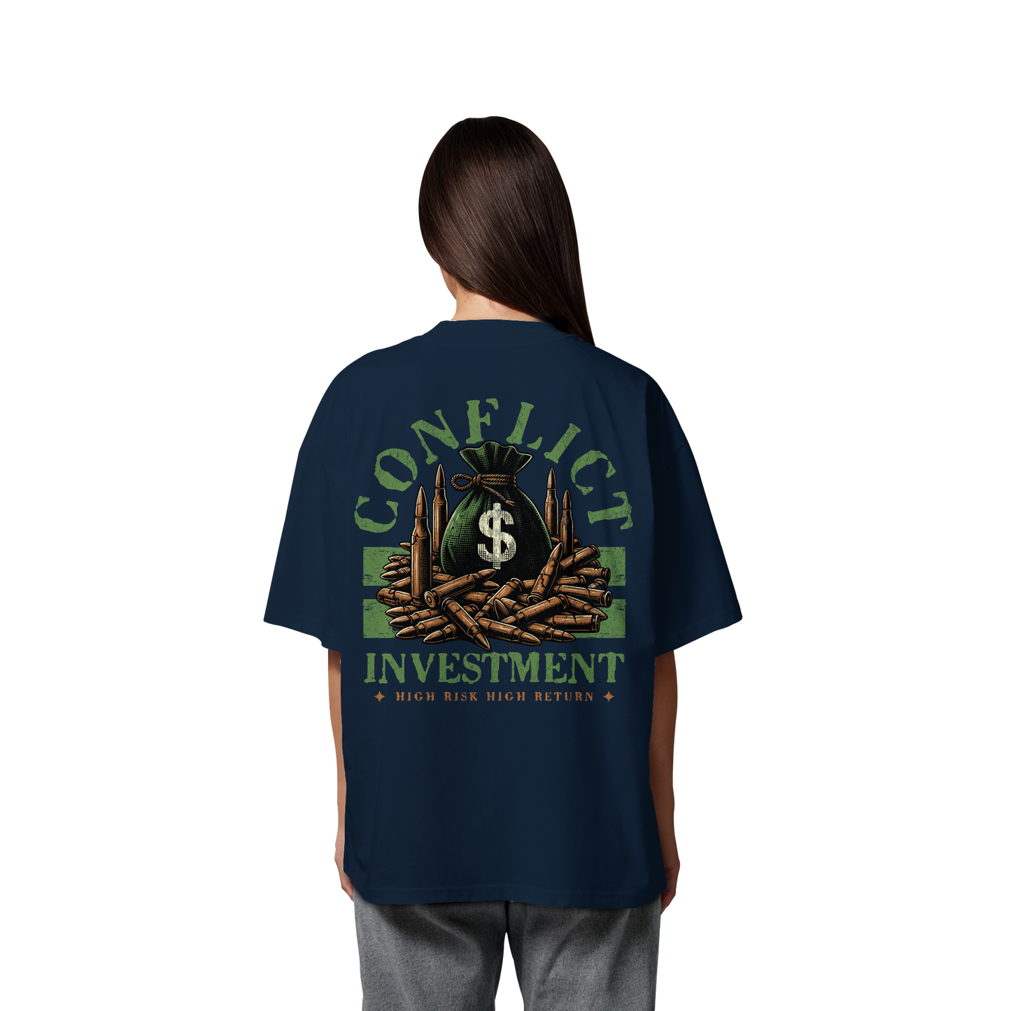 Money - Premium 200g/m² Oversize T-Shirt