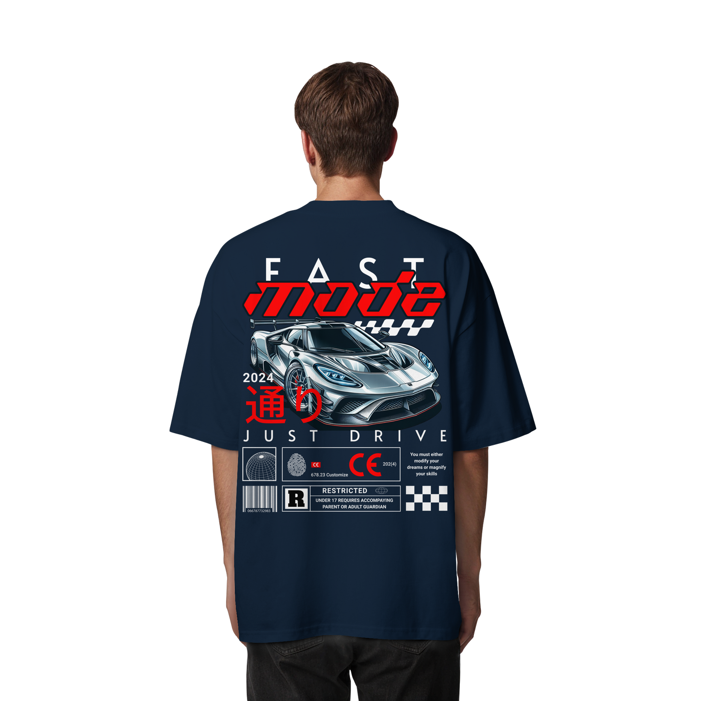 Car - Premium 200g/m² Oversize T-Shirt