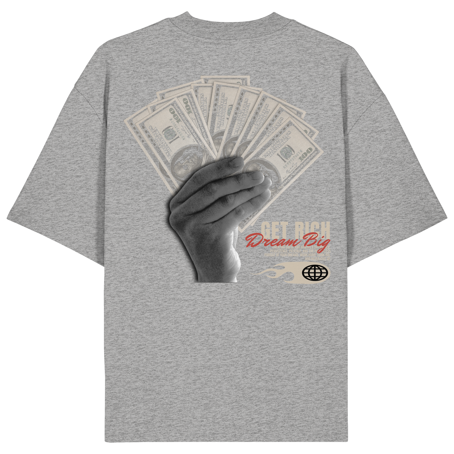 Money - Premium 200g/m² Oversize T-Shirt