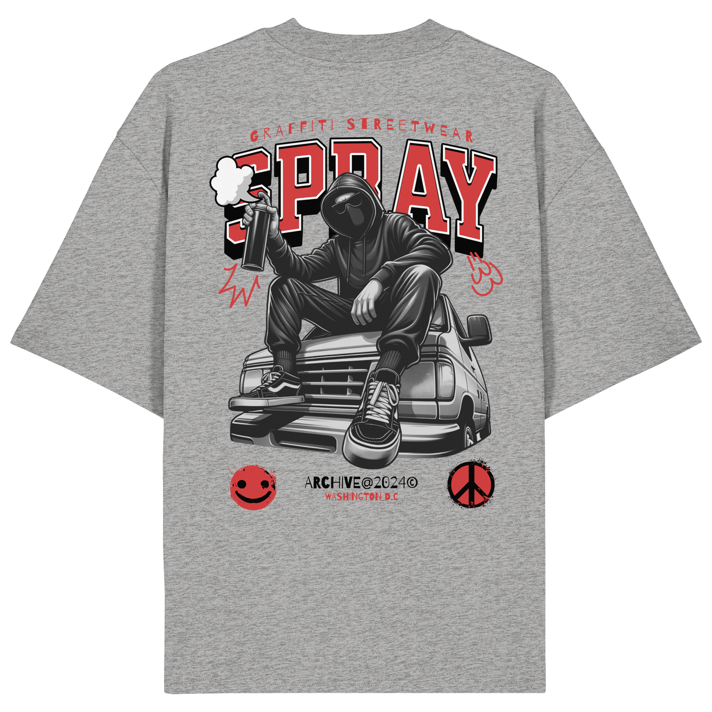 Streetwear - Premium 200g/m² Oversize T-Shirt