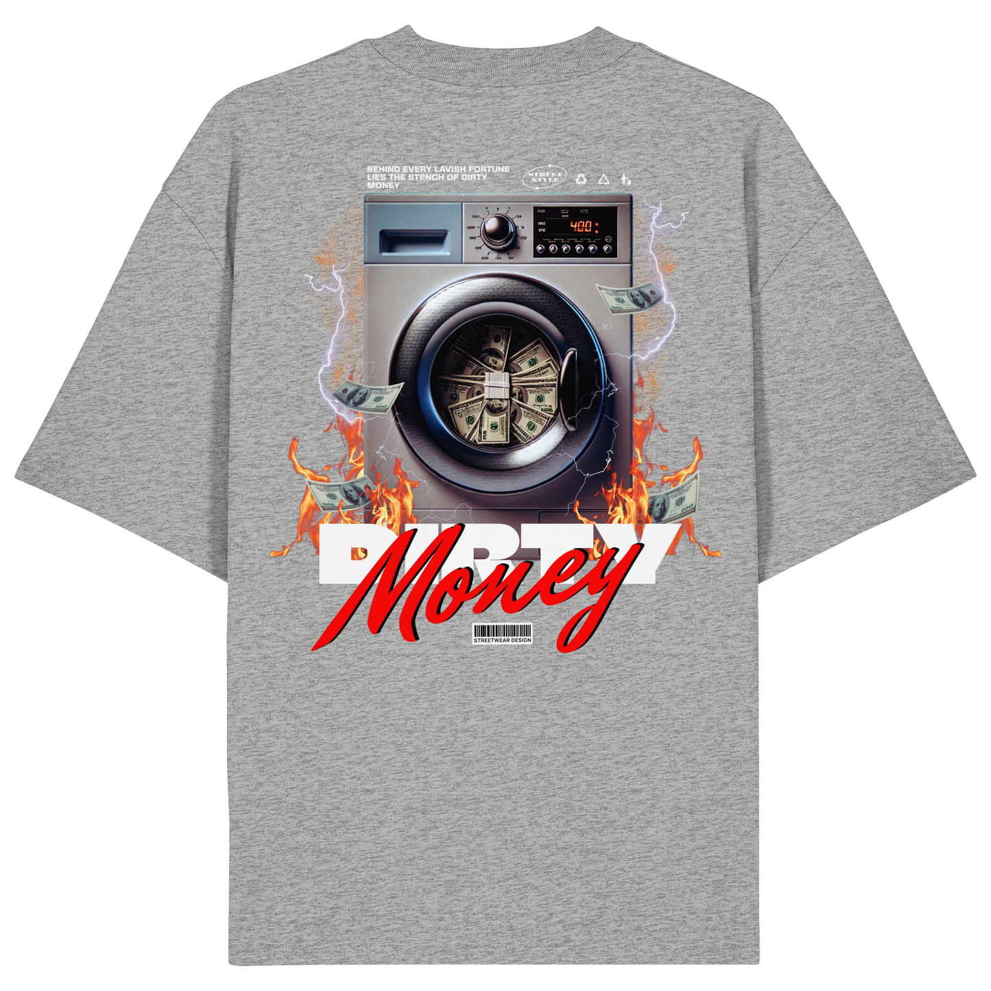 Money - Premium 200g/m² Oversize T-Shirt