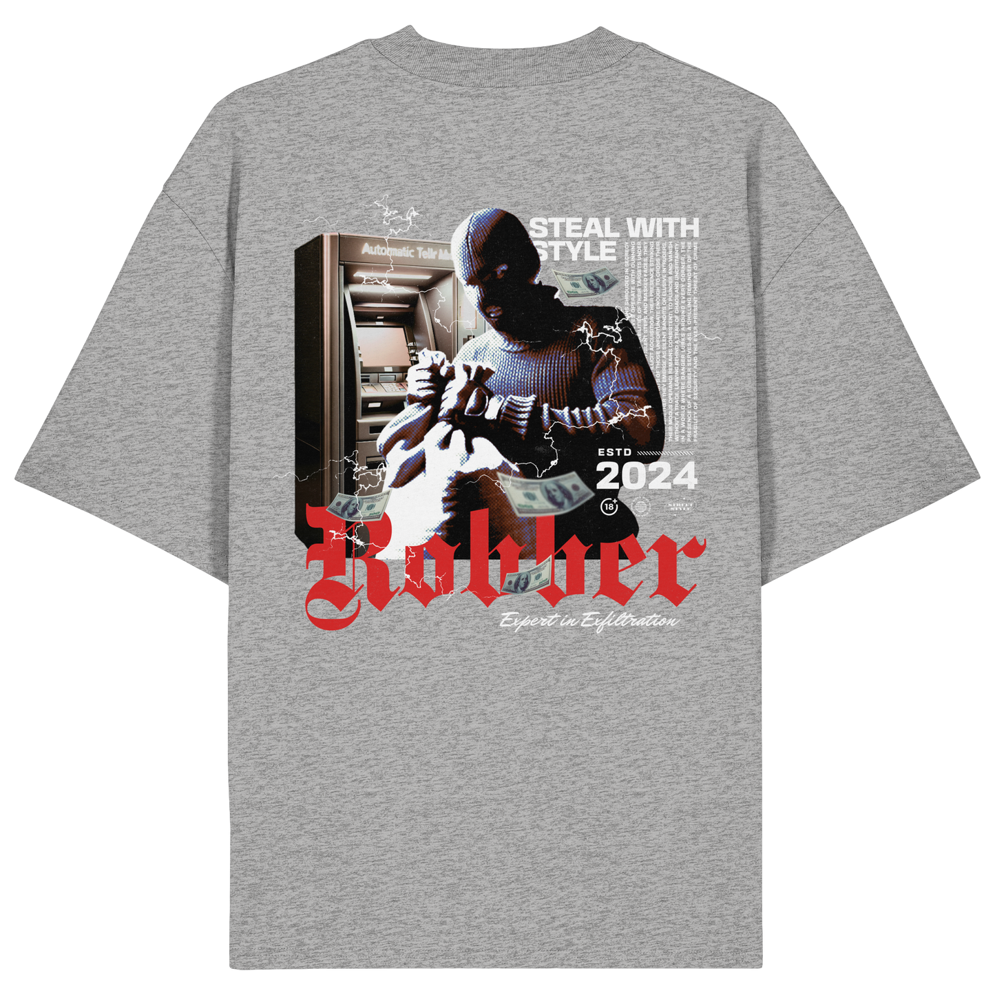 Money - Premium 200g/m² Oversize T-Shirt