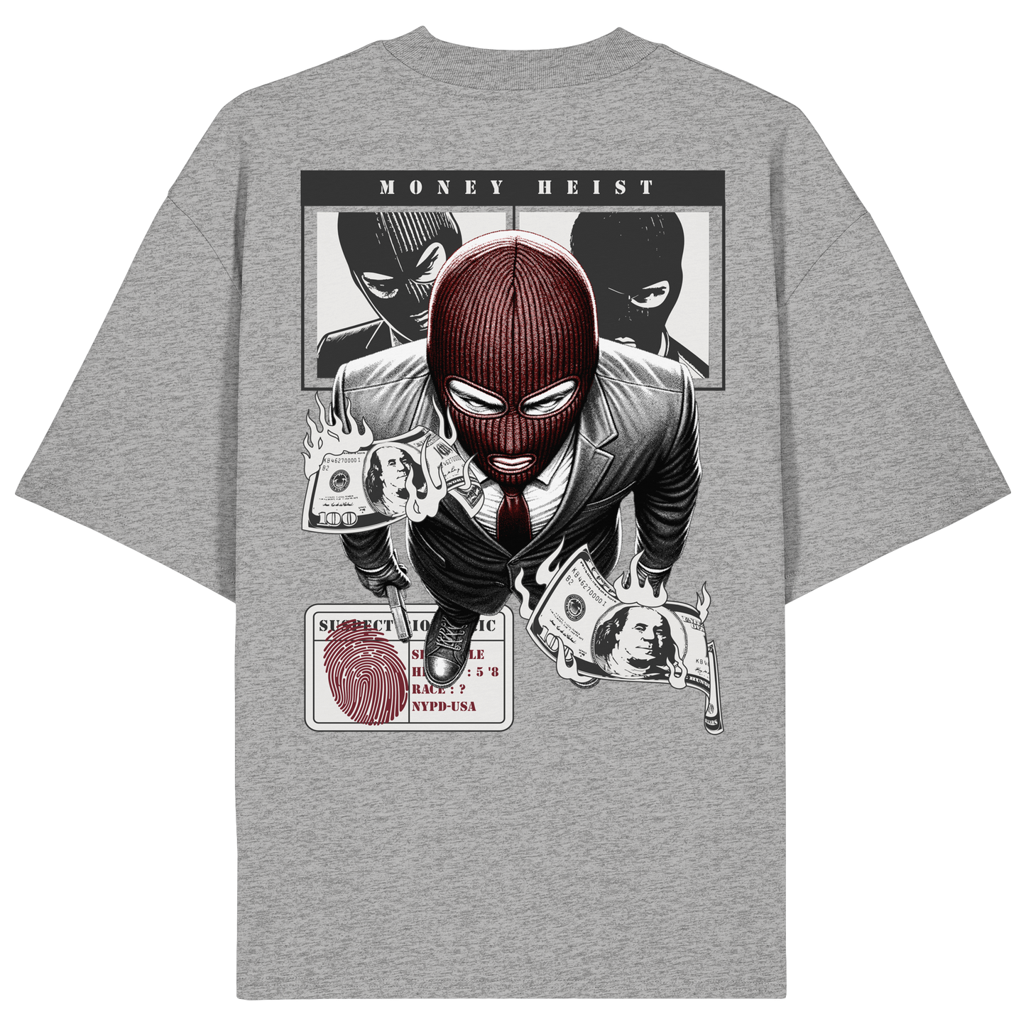 Money - Premium 200g/m² Oversize T-Shirt