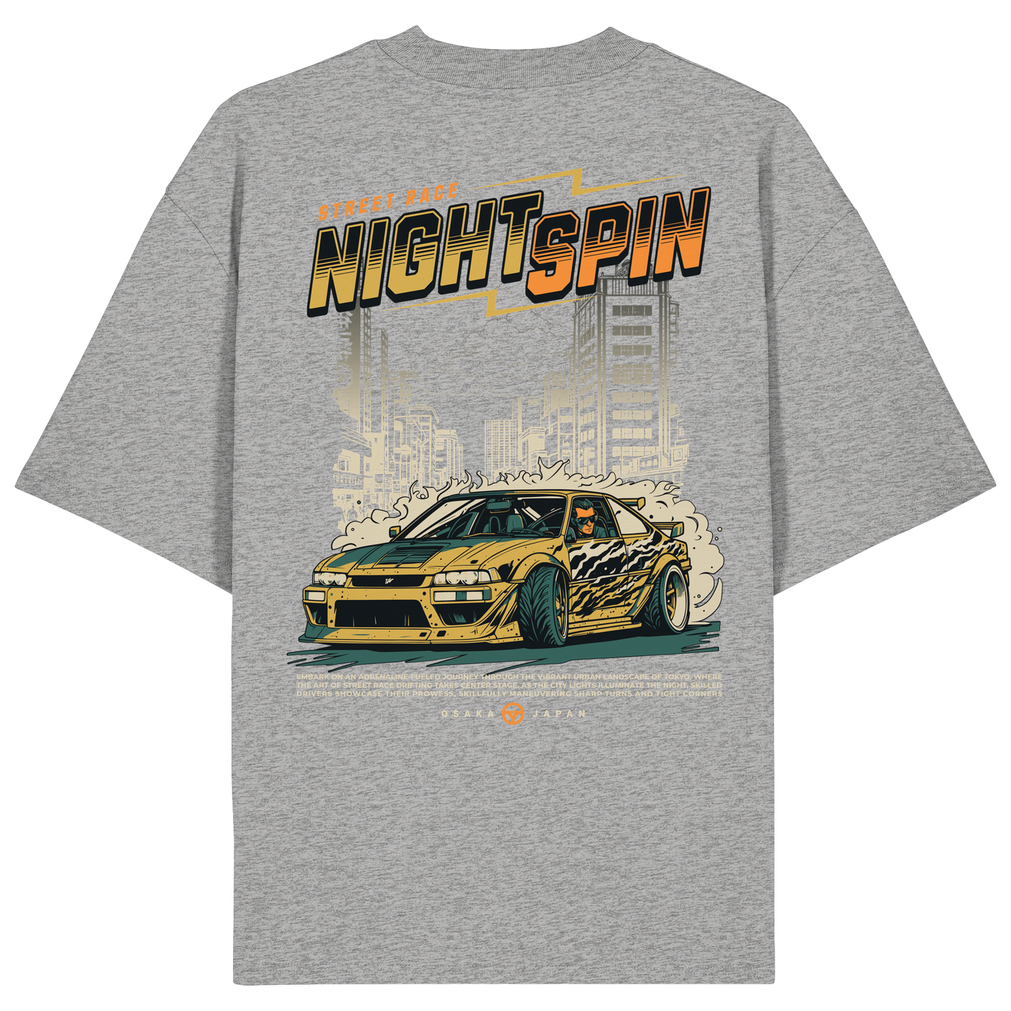 Car - Premium 200g/m² Oversize T-Shirt
