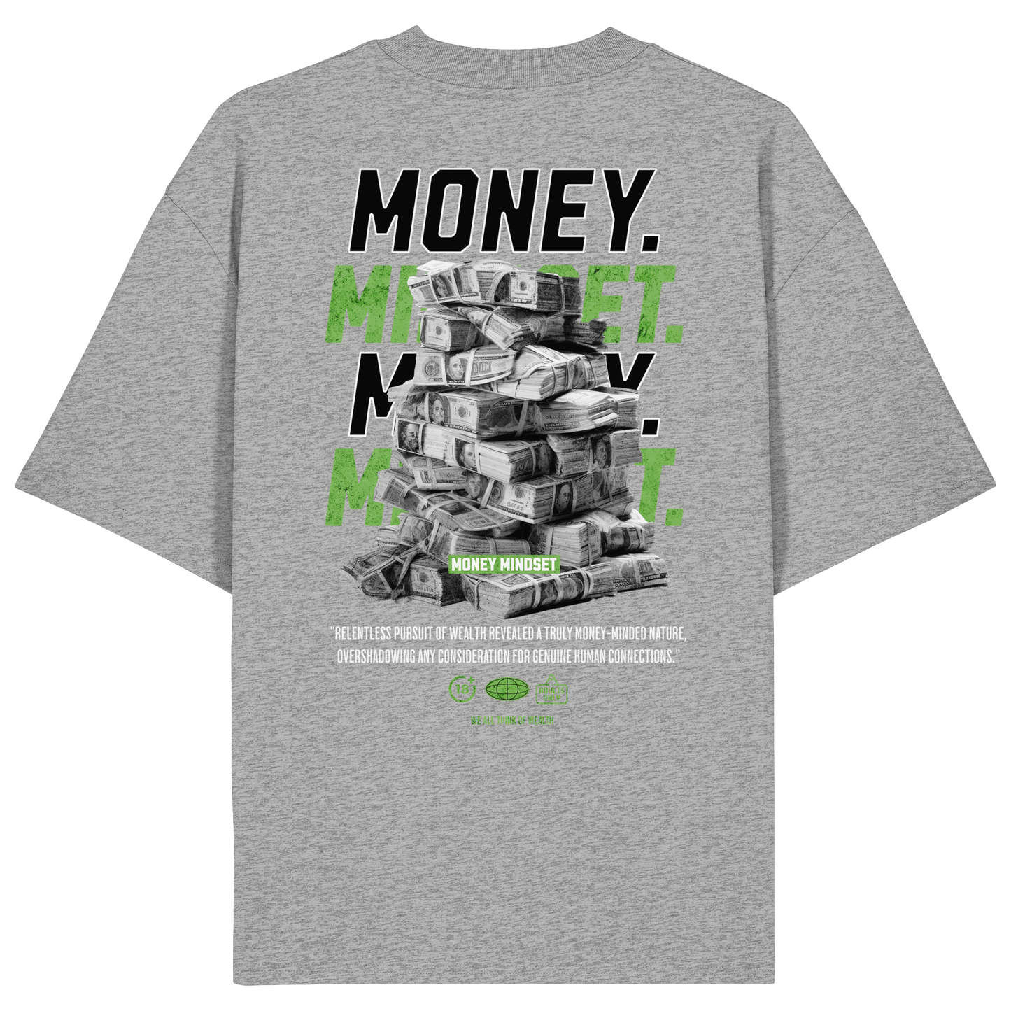 Money - Premium 200g/m² Oversize T-Shirt