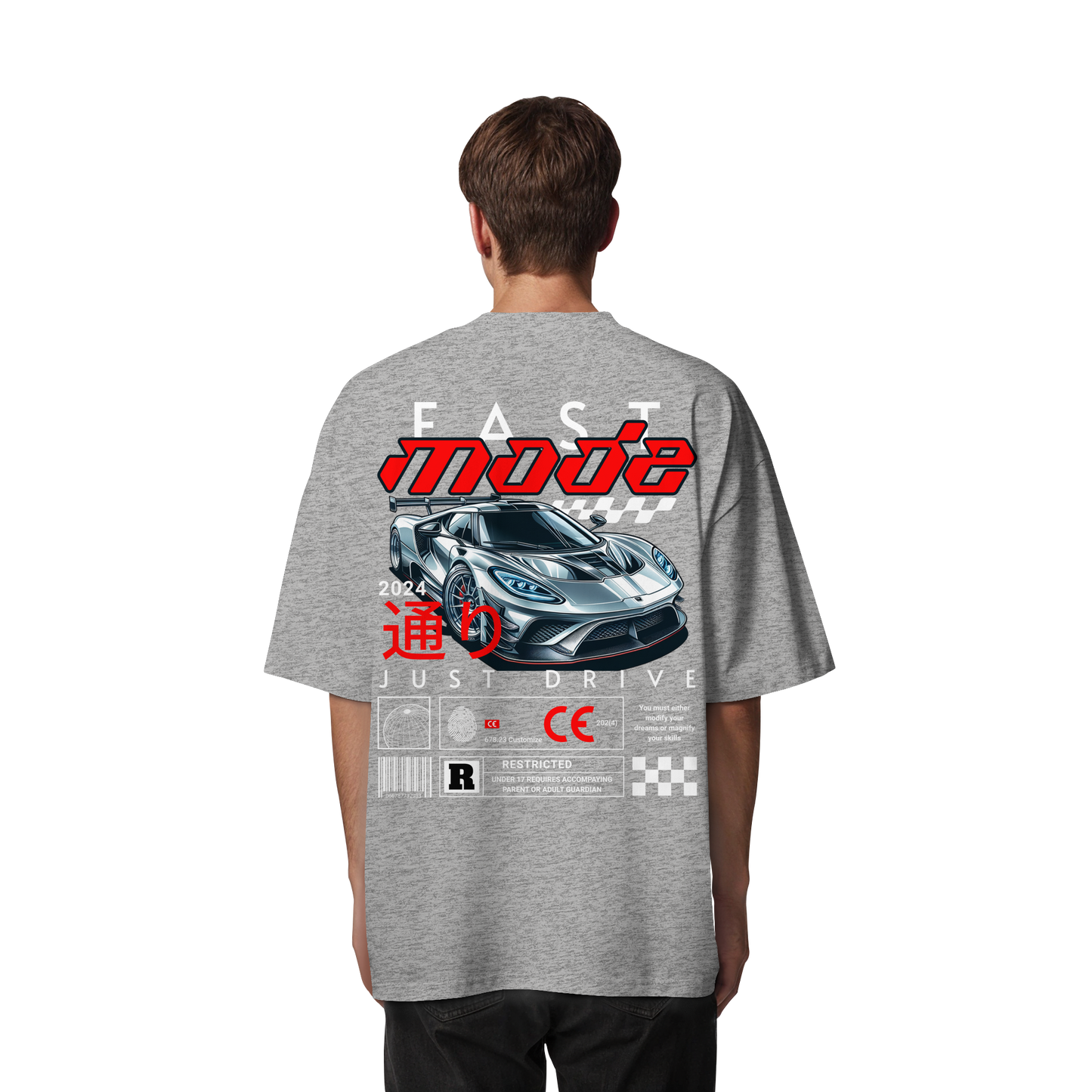 Car - Premium 200g/m² Oversize T-Shirt