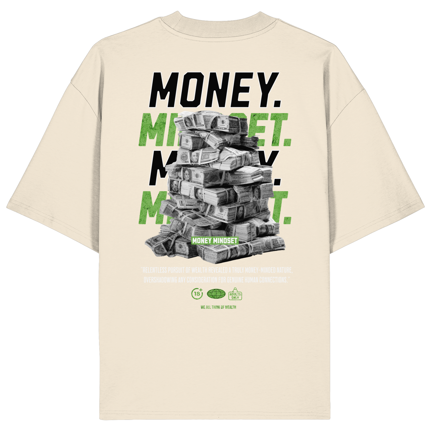 Money - Premium 200g/m² Oversize T-Shirt